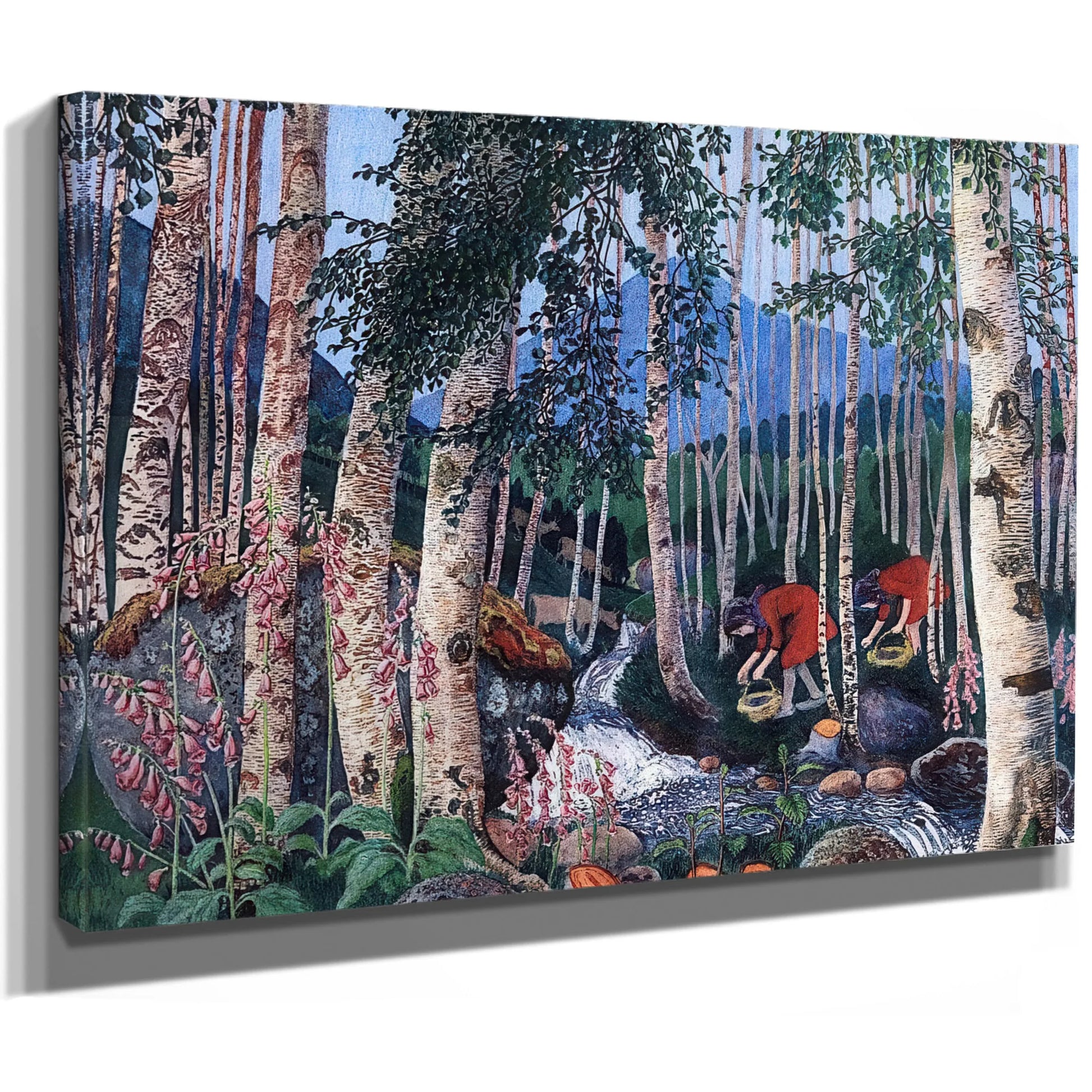 Foxgloves 7 By Nicolai Astrup Fine Art Print