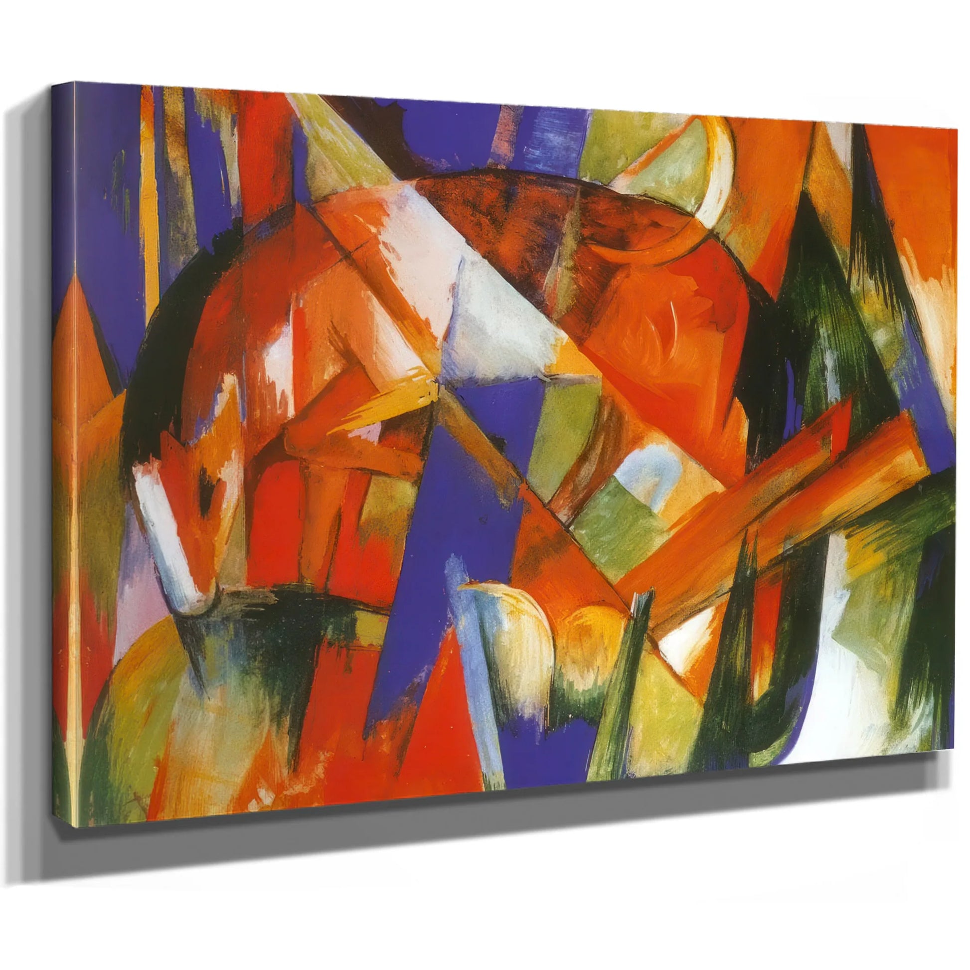 Fabulous Beast Ii (Horse) By Franz Marc Fine Art Print