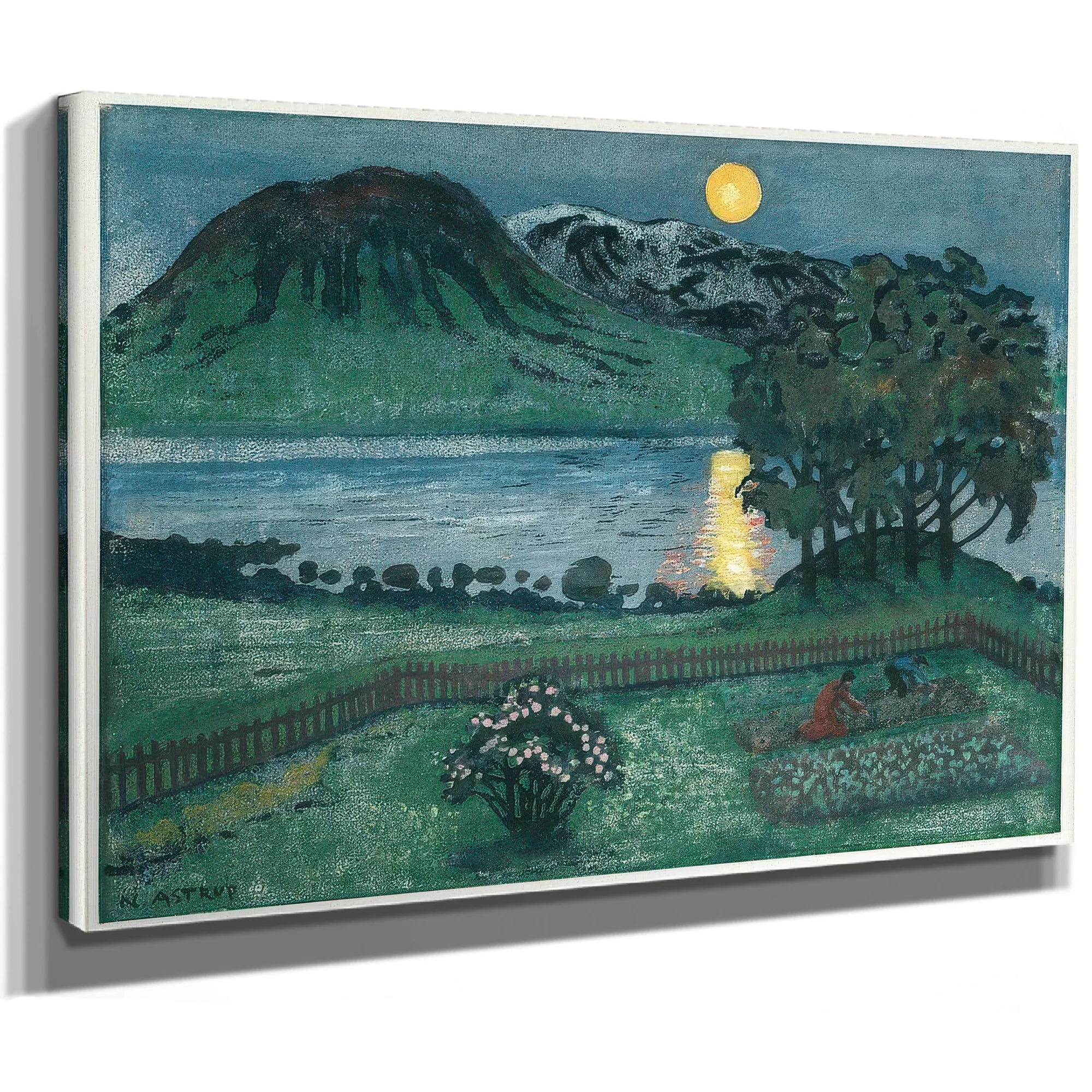 The Moon In May 7 By Nicolai Astrup Fine Art Print