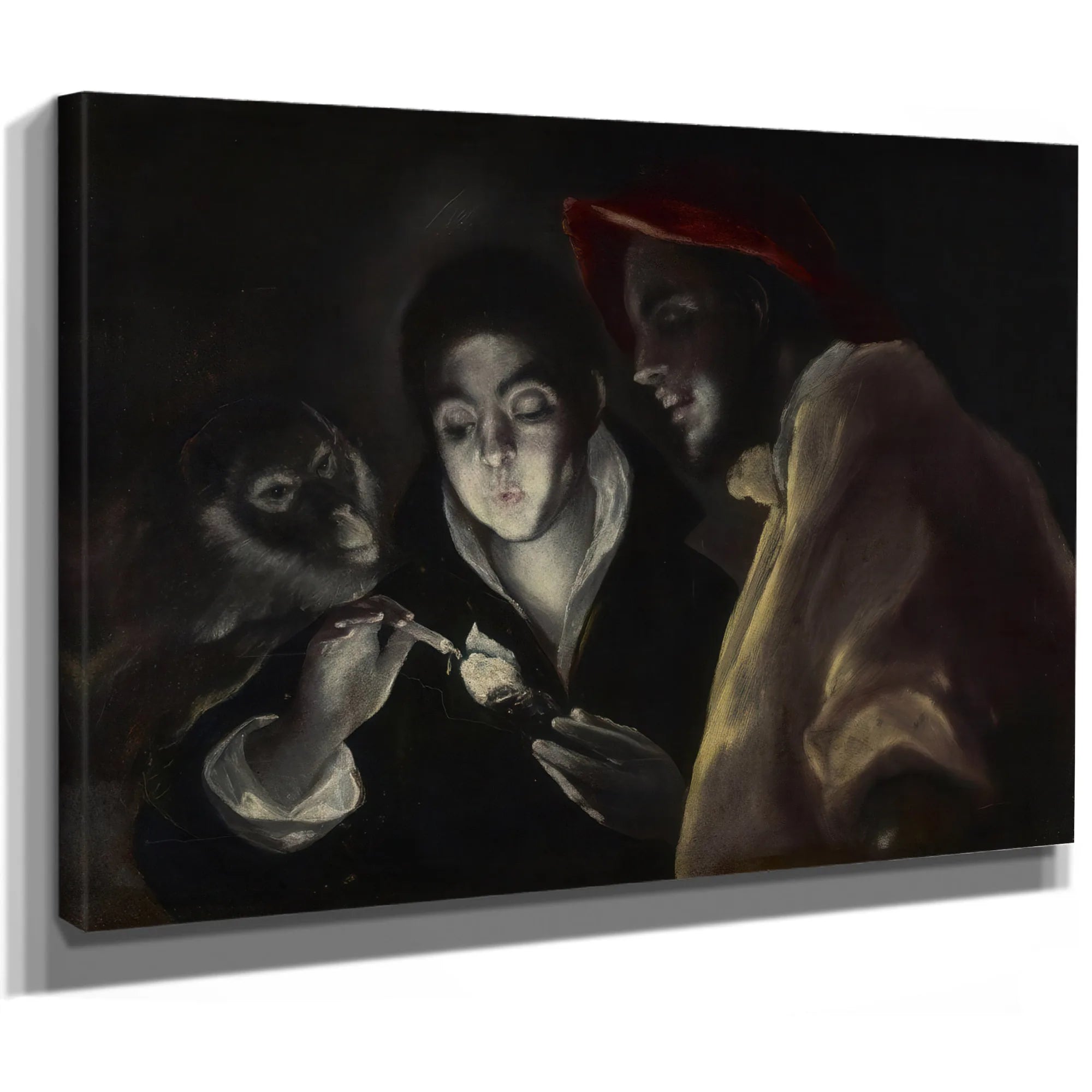 An Allegory [Fabula] By El Greco Fine Art Print