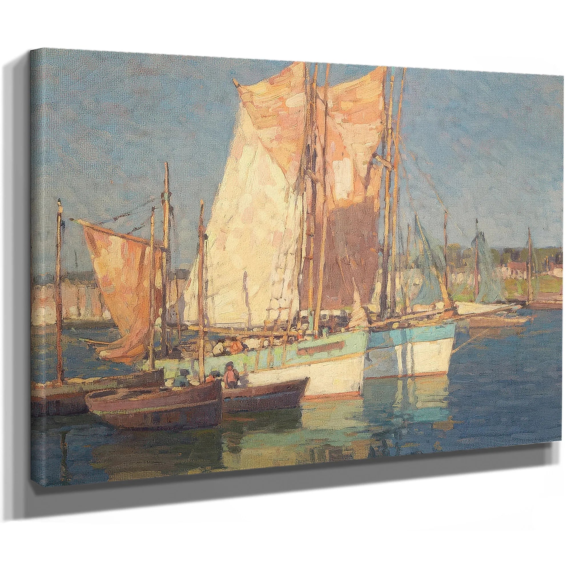 At Concarneau, France By Edgar Payne Fine Art Print