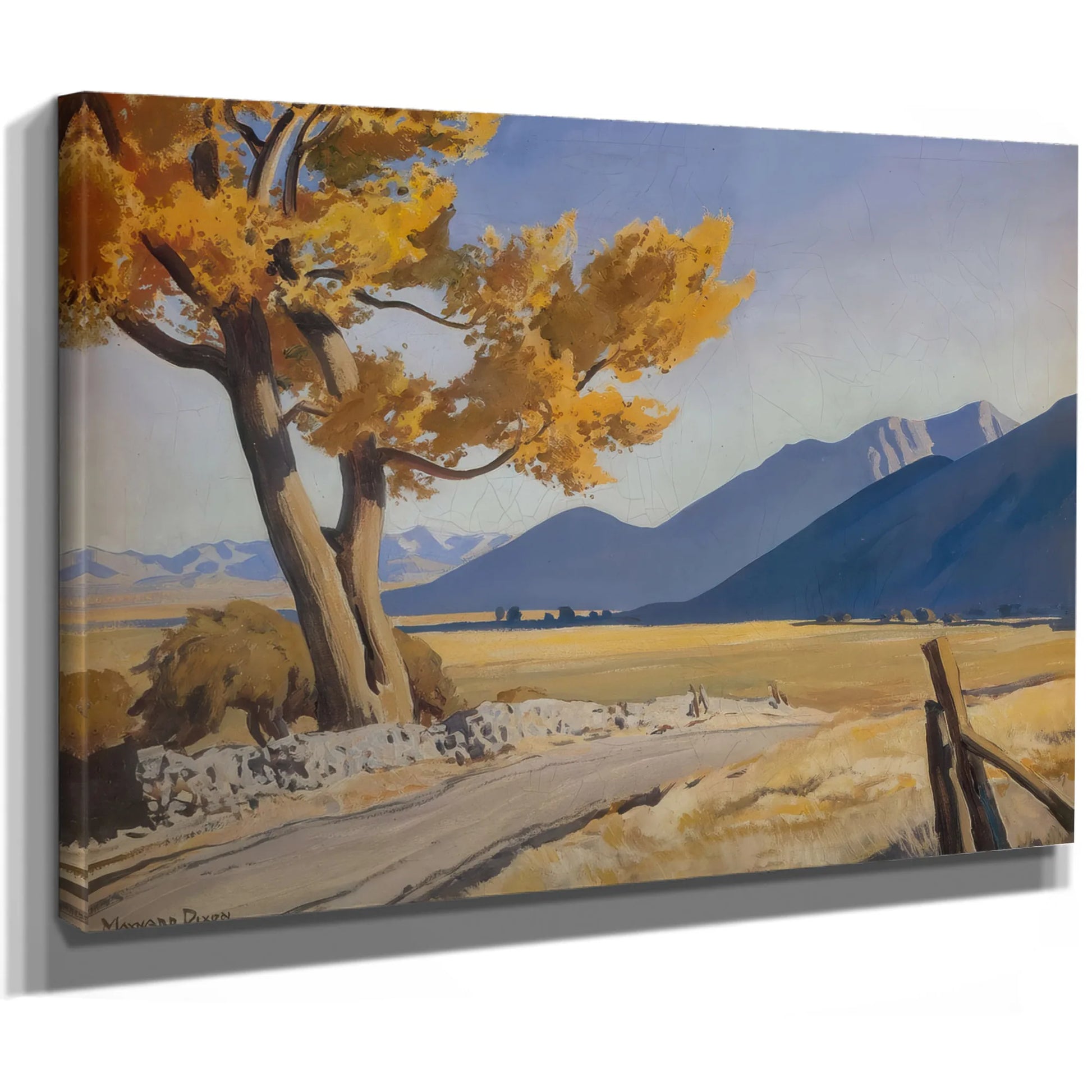 Limit Of Deseret By Maynard Dixon Fine Art Print