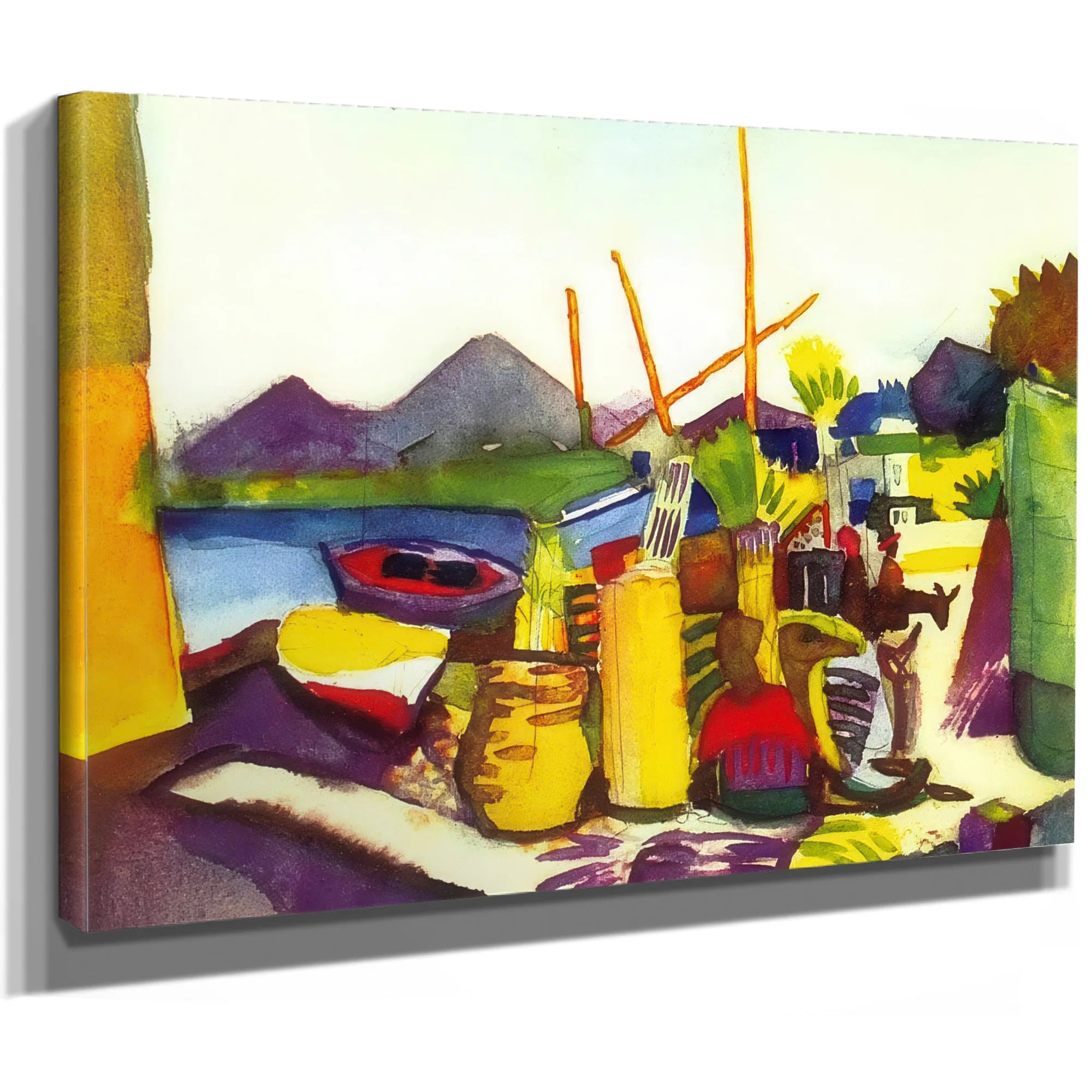 Kairouan Iii By August Macke Fine Art Print