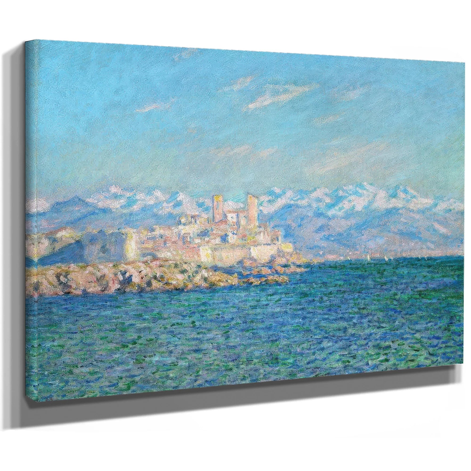 Antibes Afternoon Effect By Claude Monet Fine Art Print