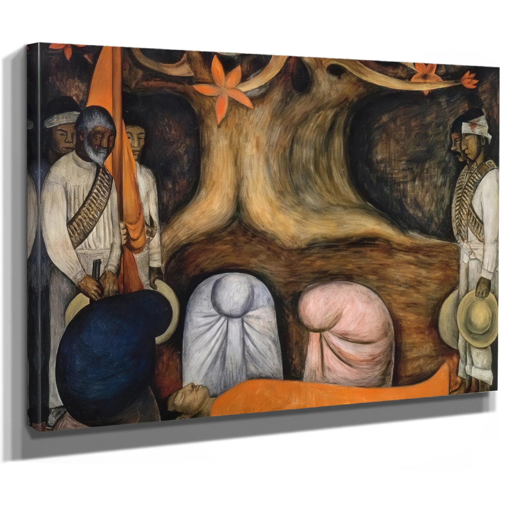 Revolution Germination The Flowering Of The Revolution By Diego Rivera Fine Art Print