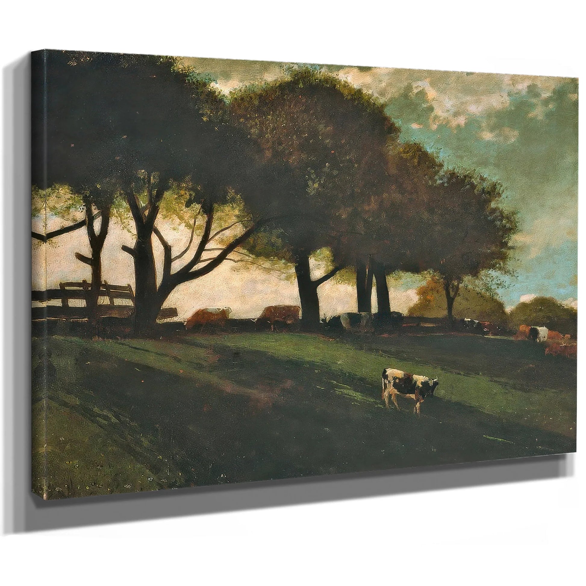 Twilight At Leeds By Winslow Homer Fine Art Print