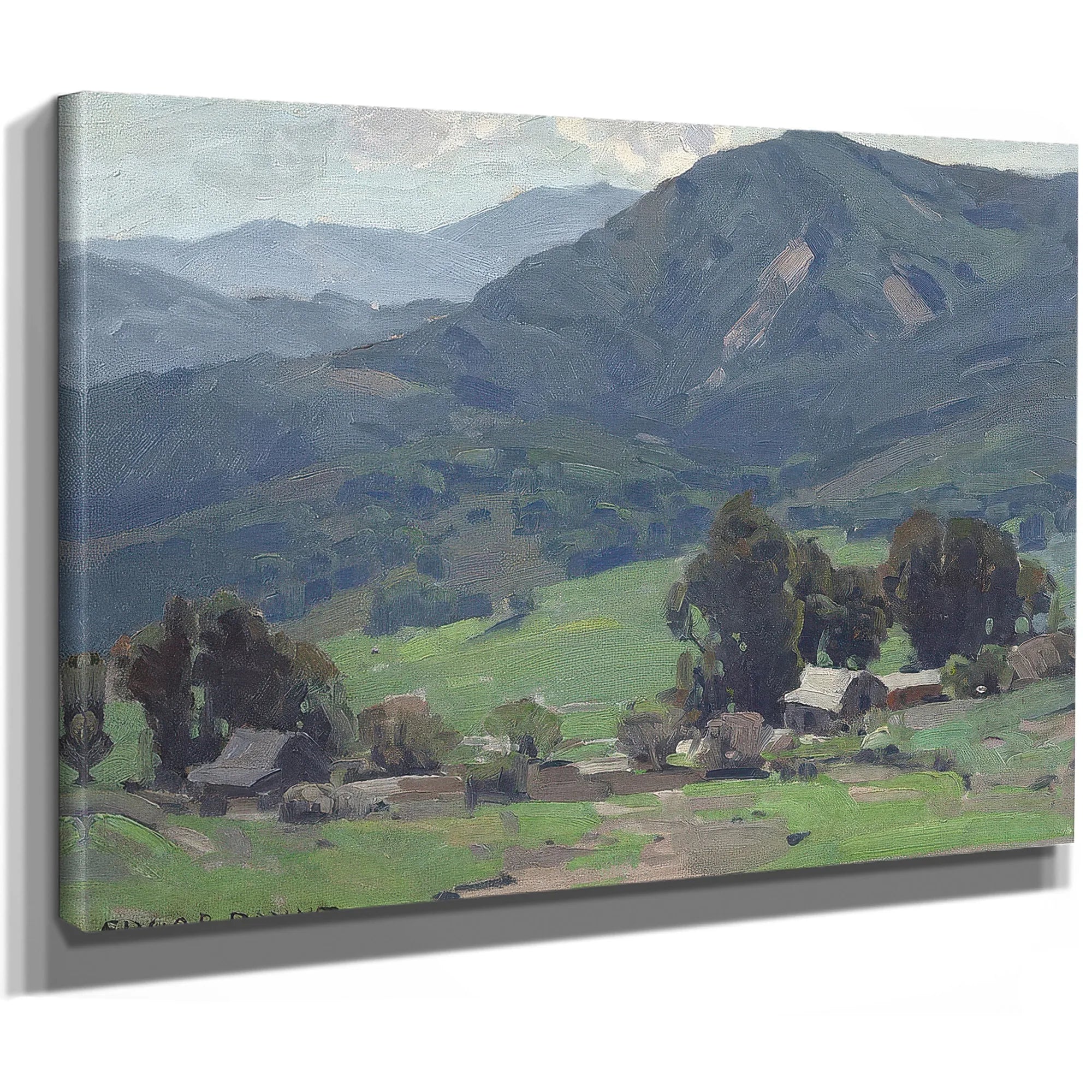 Scene Near Calabasas By Edgar Payne Fine Art Print