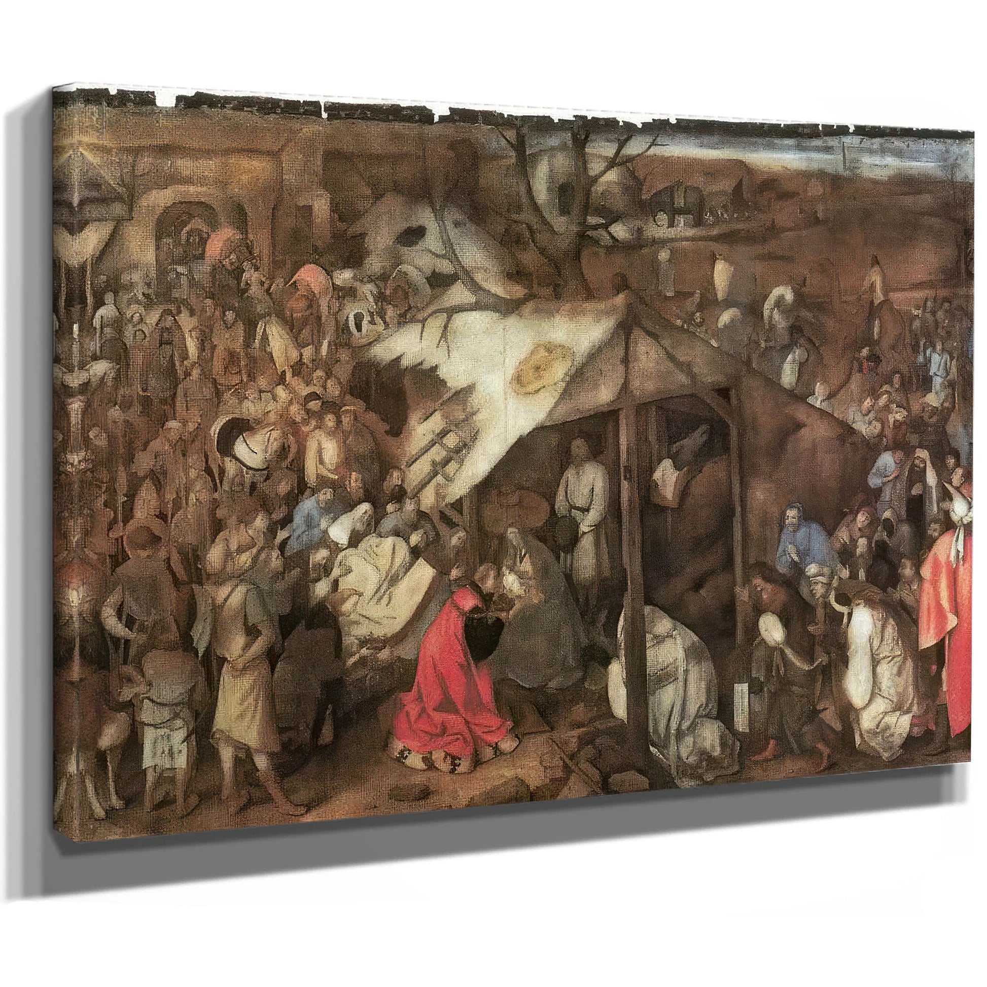 The Adoration Of The Kings Between 1556 And 1562 By Pieter Bruegel Fine Art Print
