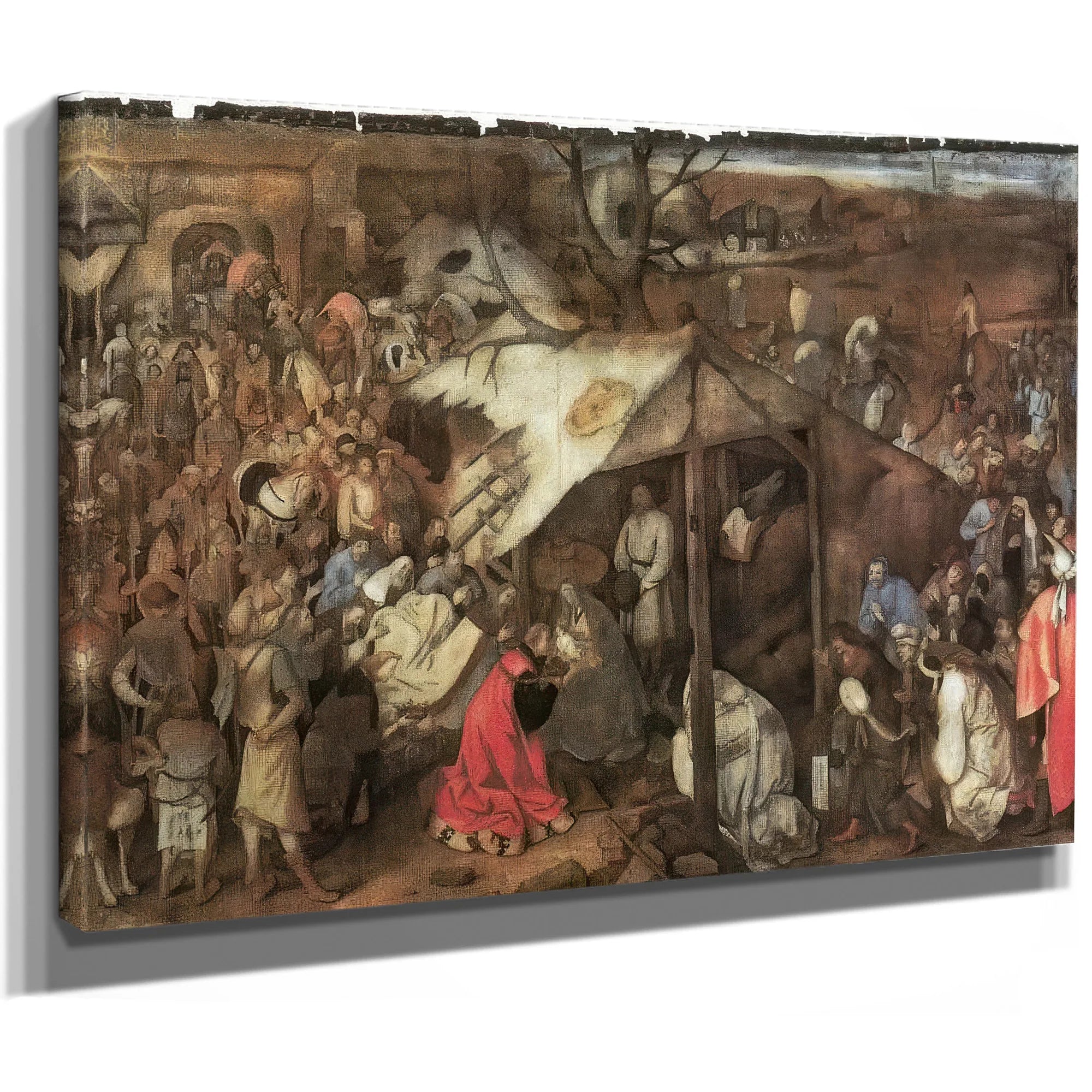 The Adoration Of The Kings Between 1556 And 1562 By Pieter Bruegel Fine Art Print