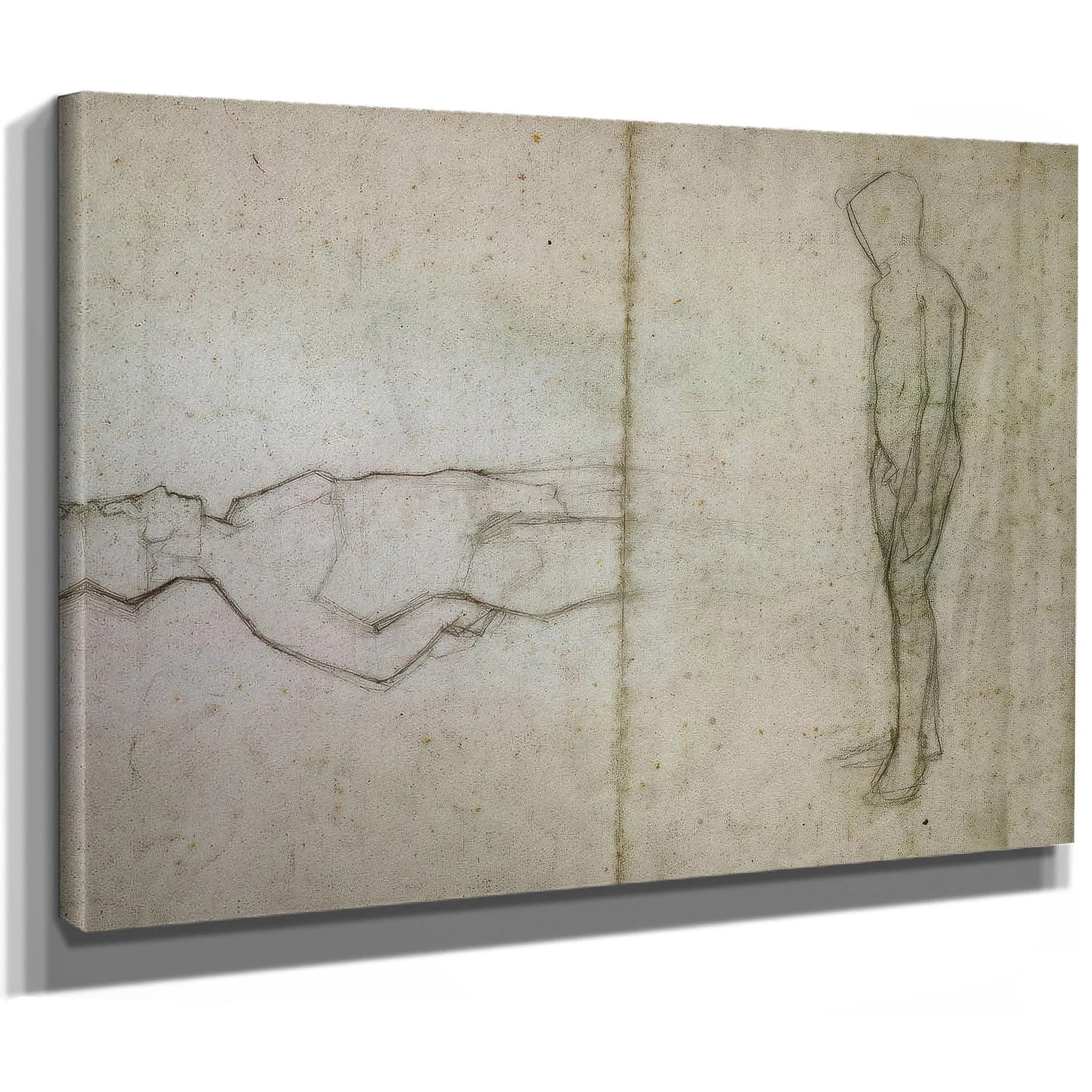Young Nude By Amedeo Modigliani Fine Art Print