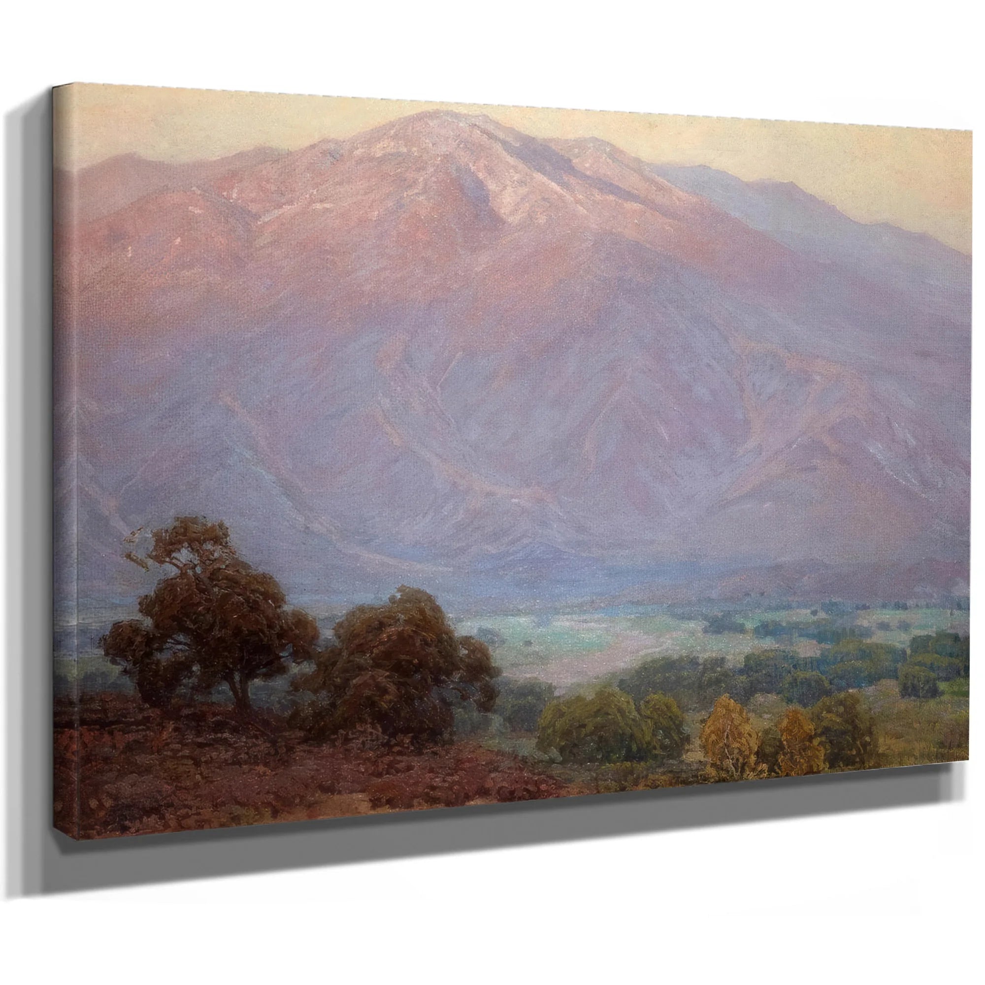 Mountains At Sunset, Santa Barbara By Edgar Payne Fine Art Print