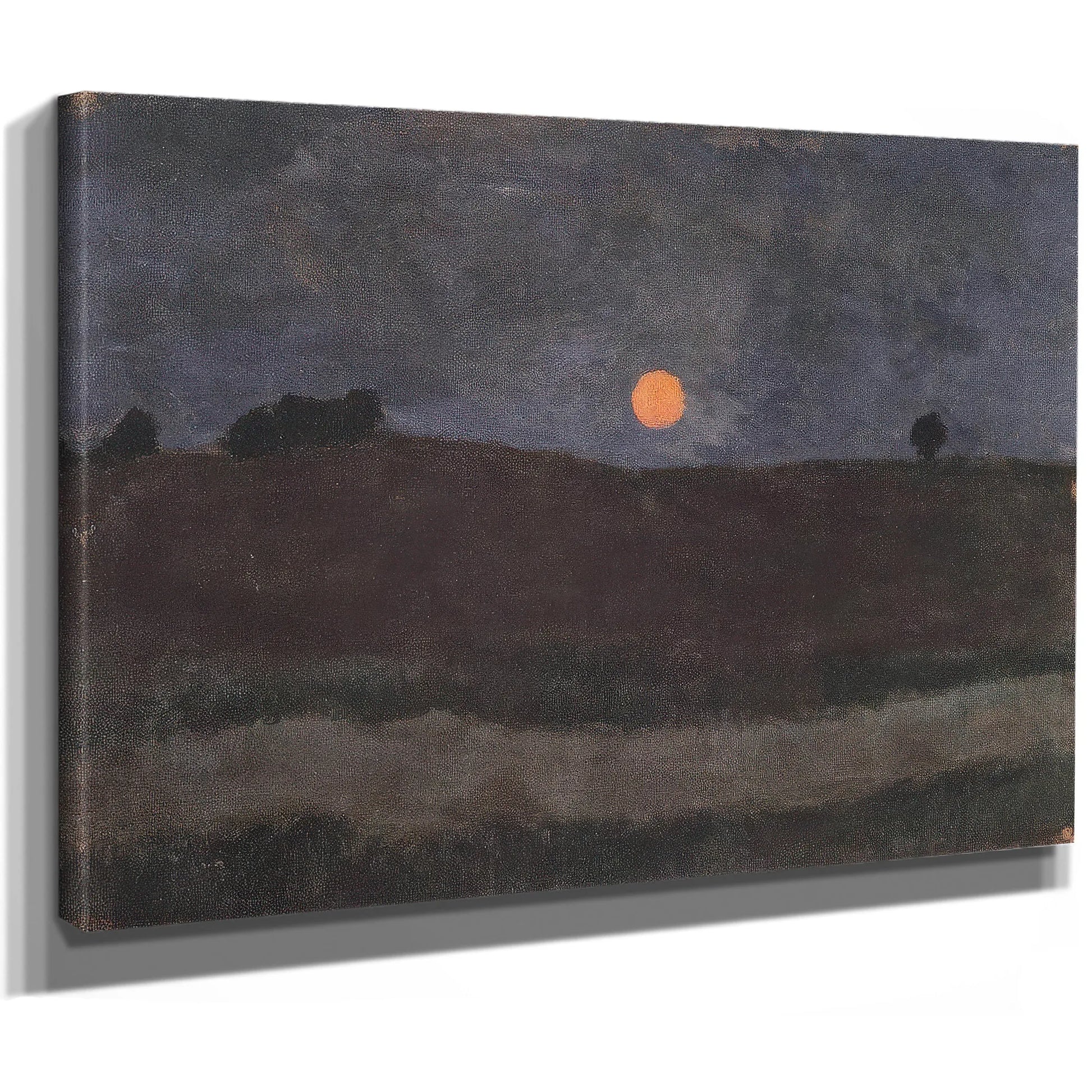 Moonlit Landscape By Paula Modersohn Becker Fine Art Print