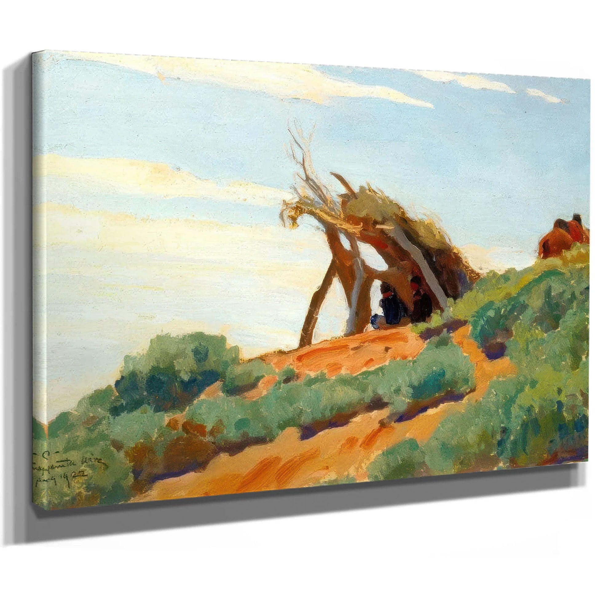 Summer Sun Shelter By Maynard Dixon Fine Art Print