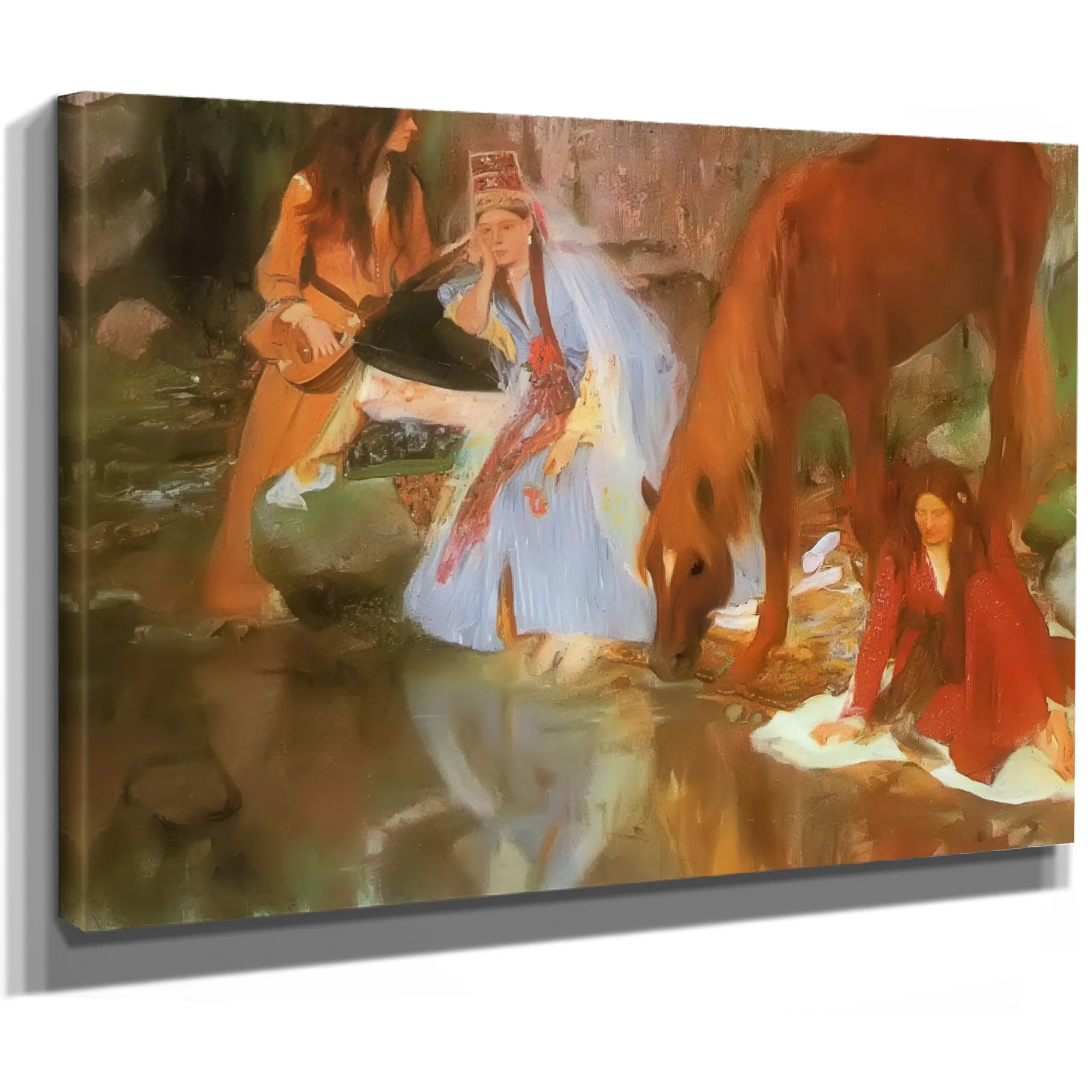 Mille Eugenie Fiocre In The Ballet La Source By Edgar Degas Fine Art Print