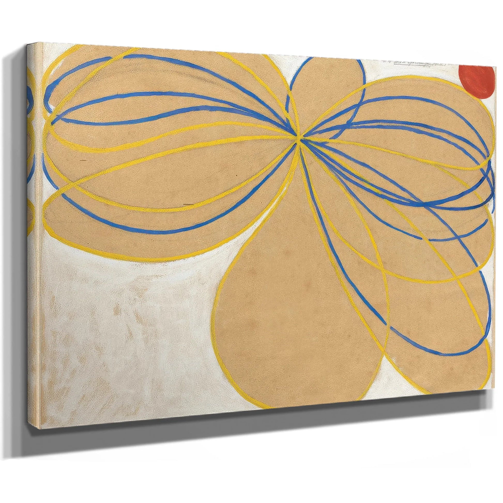 The Seven Pointed Star No 1 1908 By Hilma Af Klint Fine Art Print