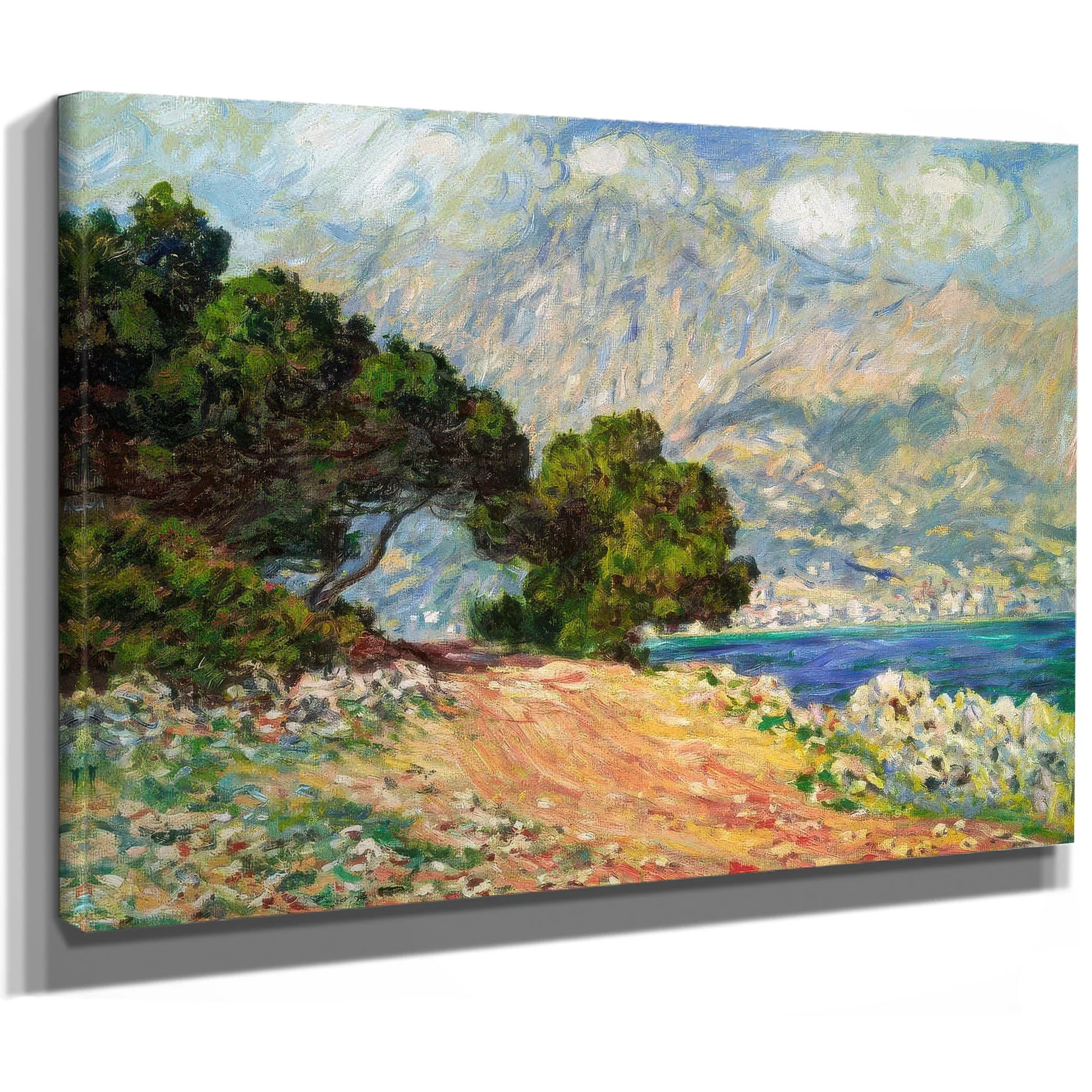 Cap Martin By Claude Monet Fine Art Print