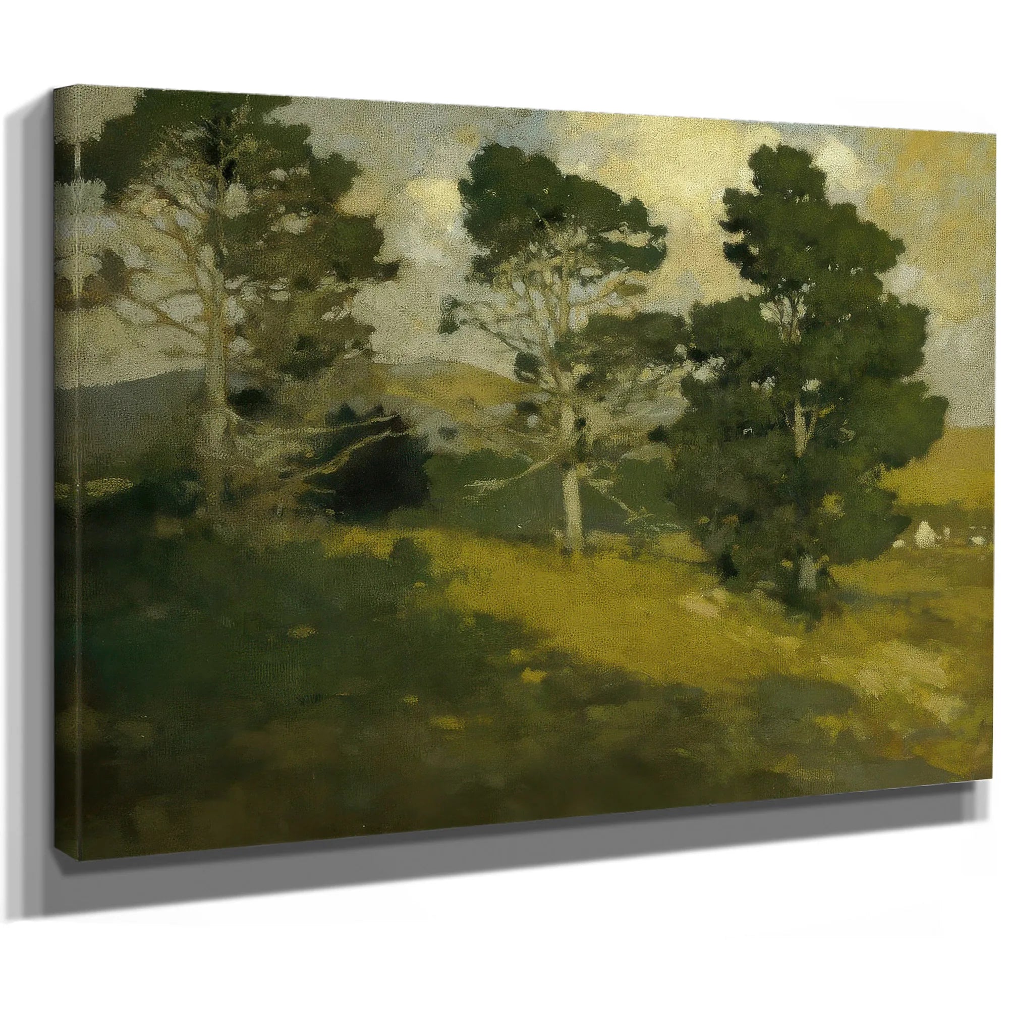 Monterey Pines By Arthur Frank Mathews Fine Art Print