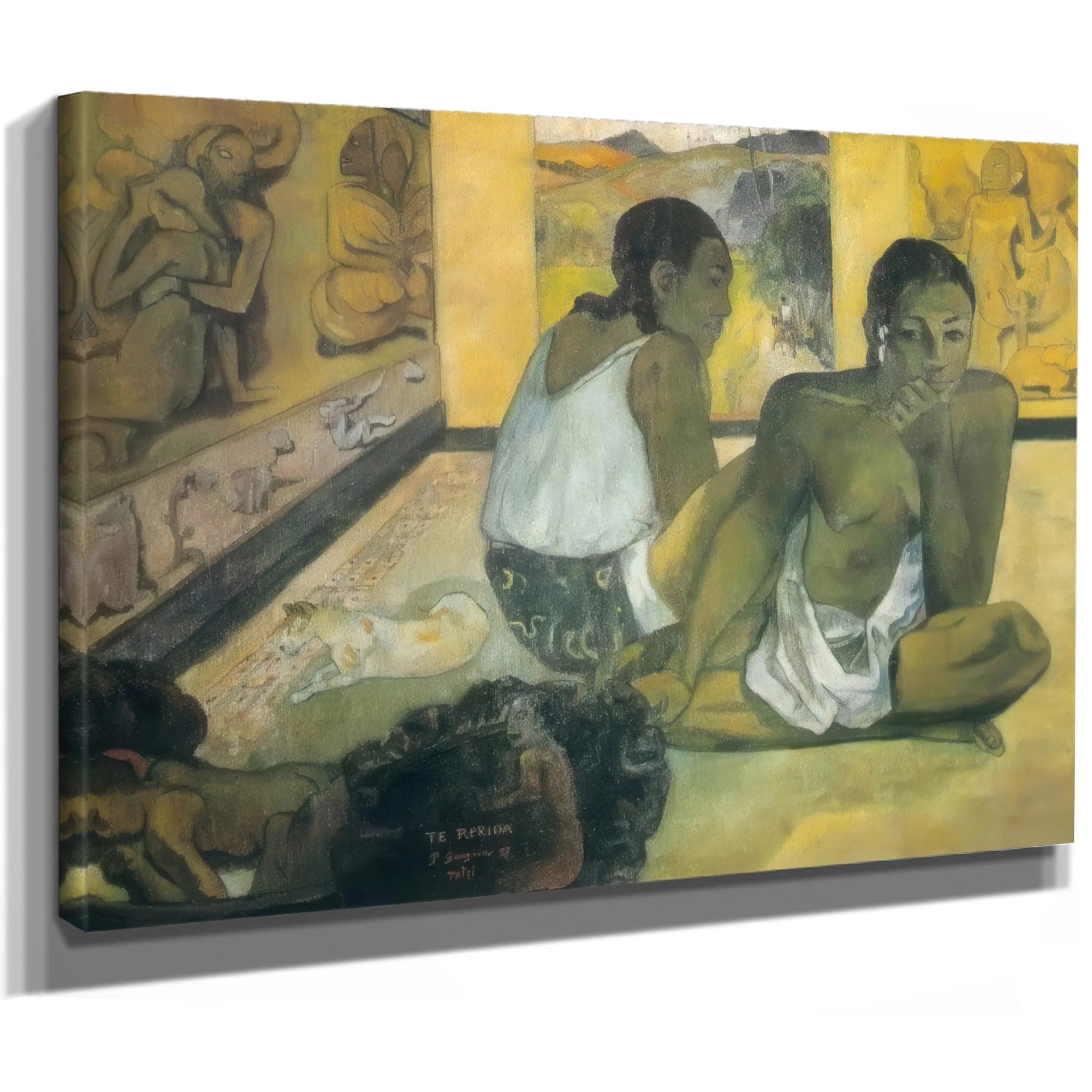 Te Rerio ( The Dream) By Paul Gauguin Fine Art Print