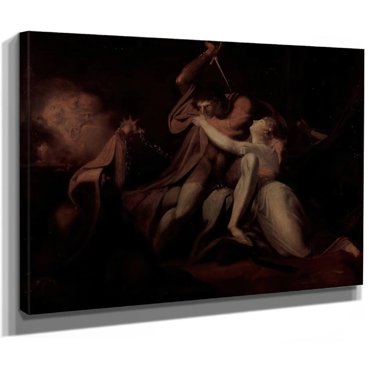 Percival Delivering Belisane From The Enchantment Of Urma By Henry Fuseli Fine Art Print
