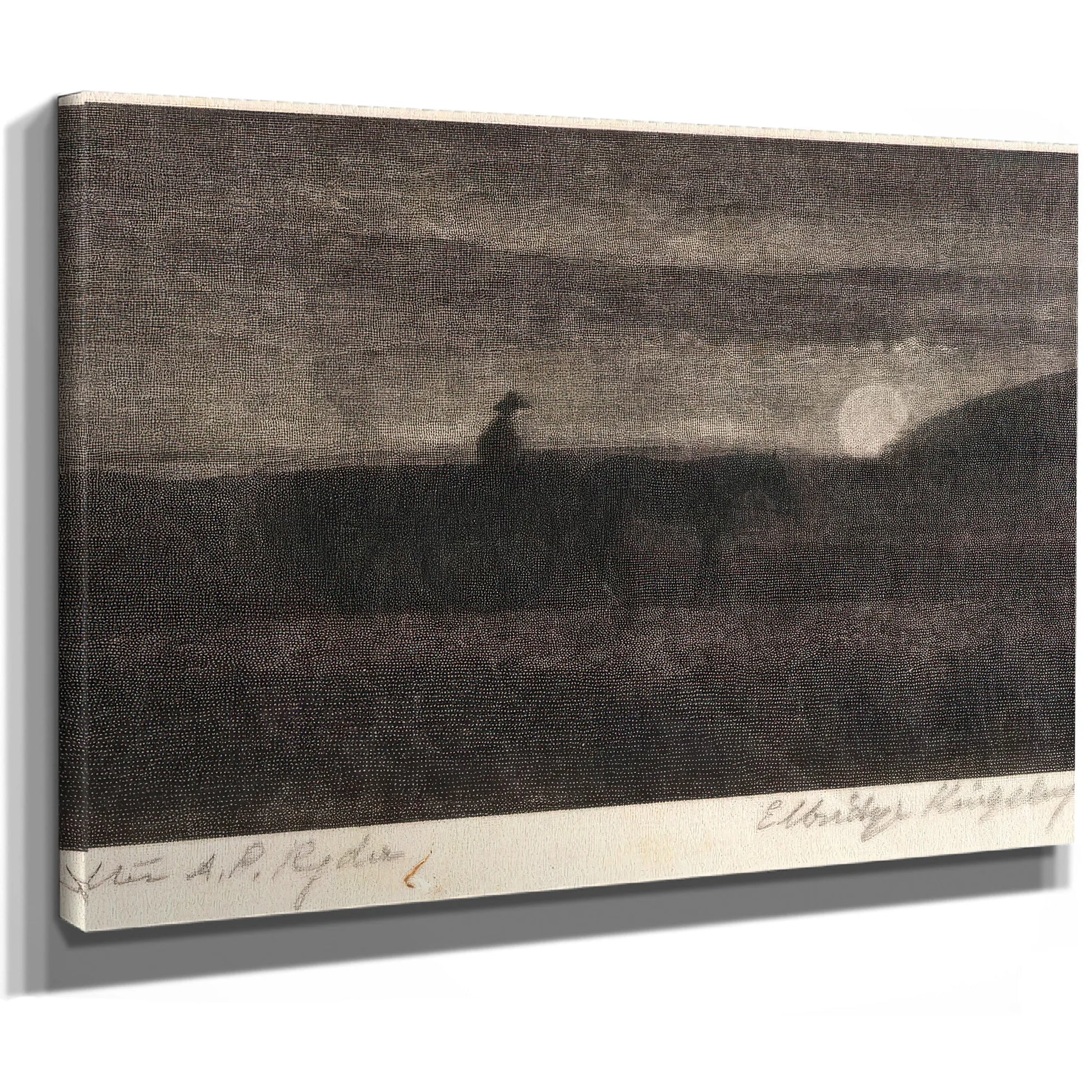 Plodding Homeward By Albert Pinkhamryder Fine Art Print