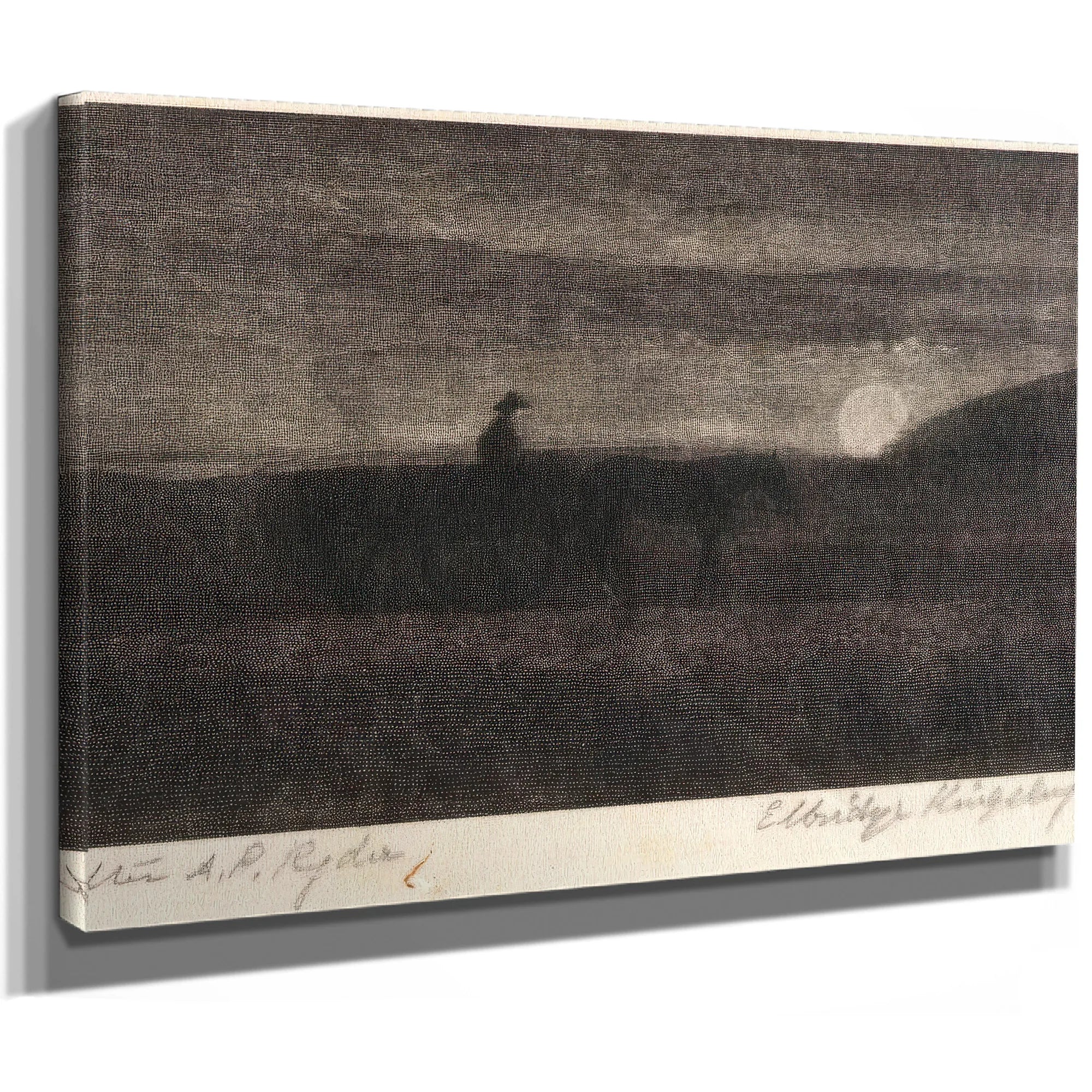 Plodding Homeward By Albert Pinkhamryder Fine Art Print