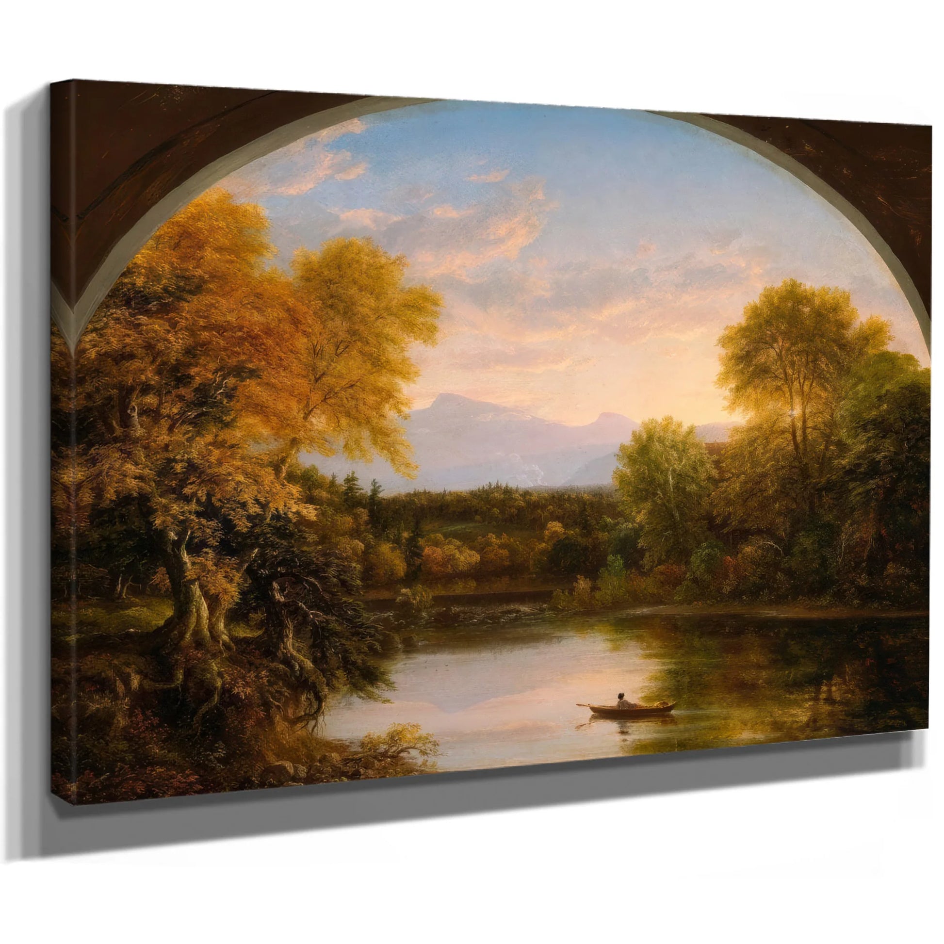 Sunset In The Catskills By Thomas Cole Fine Art Print
