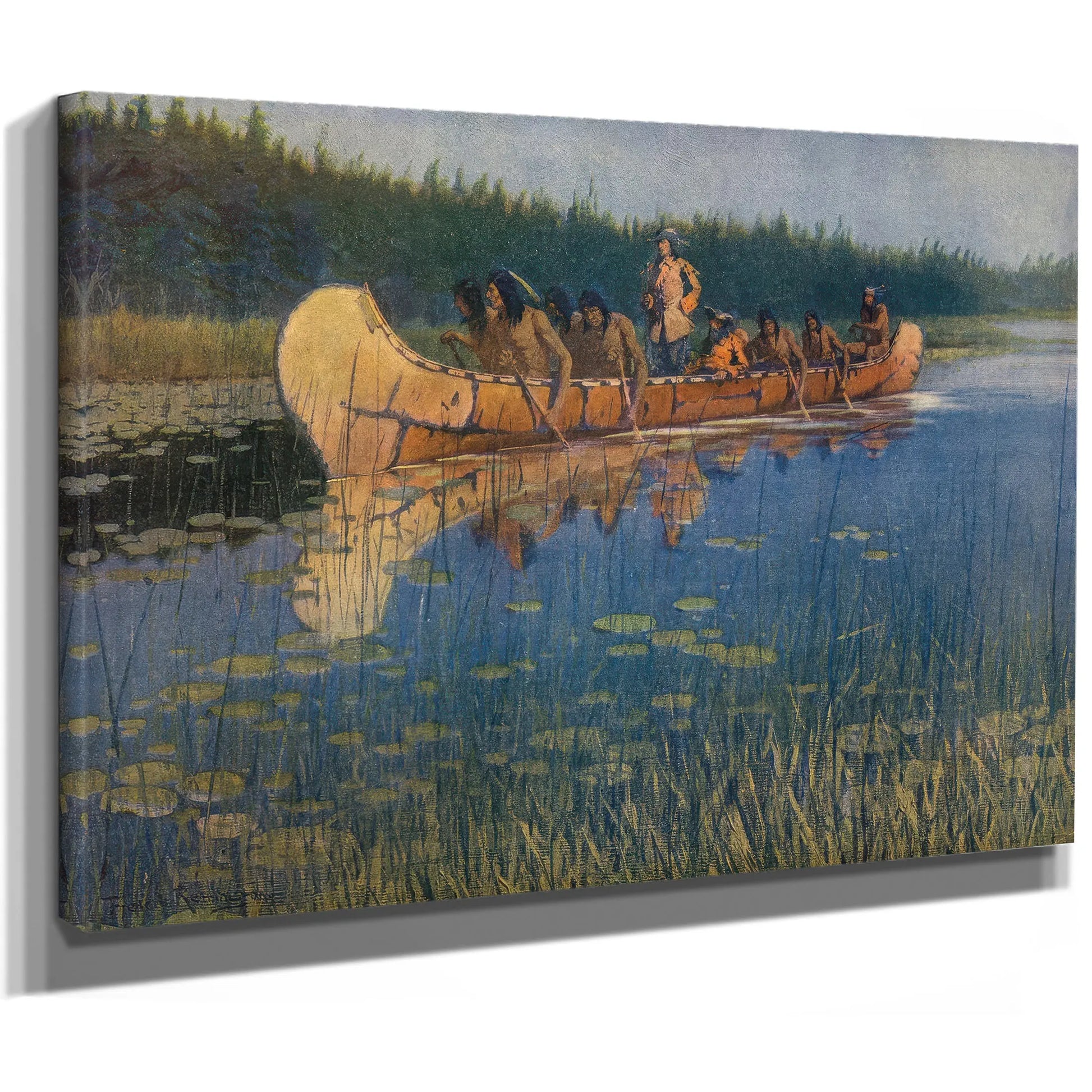Pierreesprit Radisson  by Frederic Remington