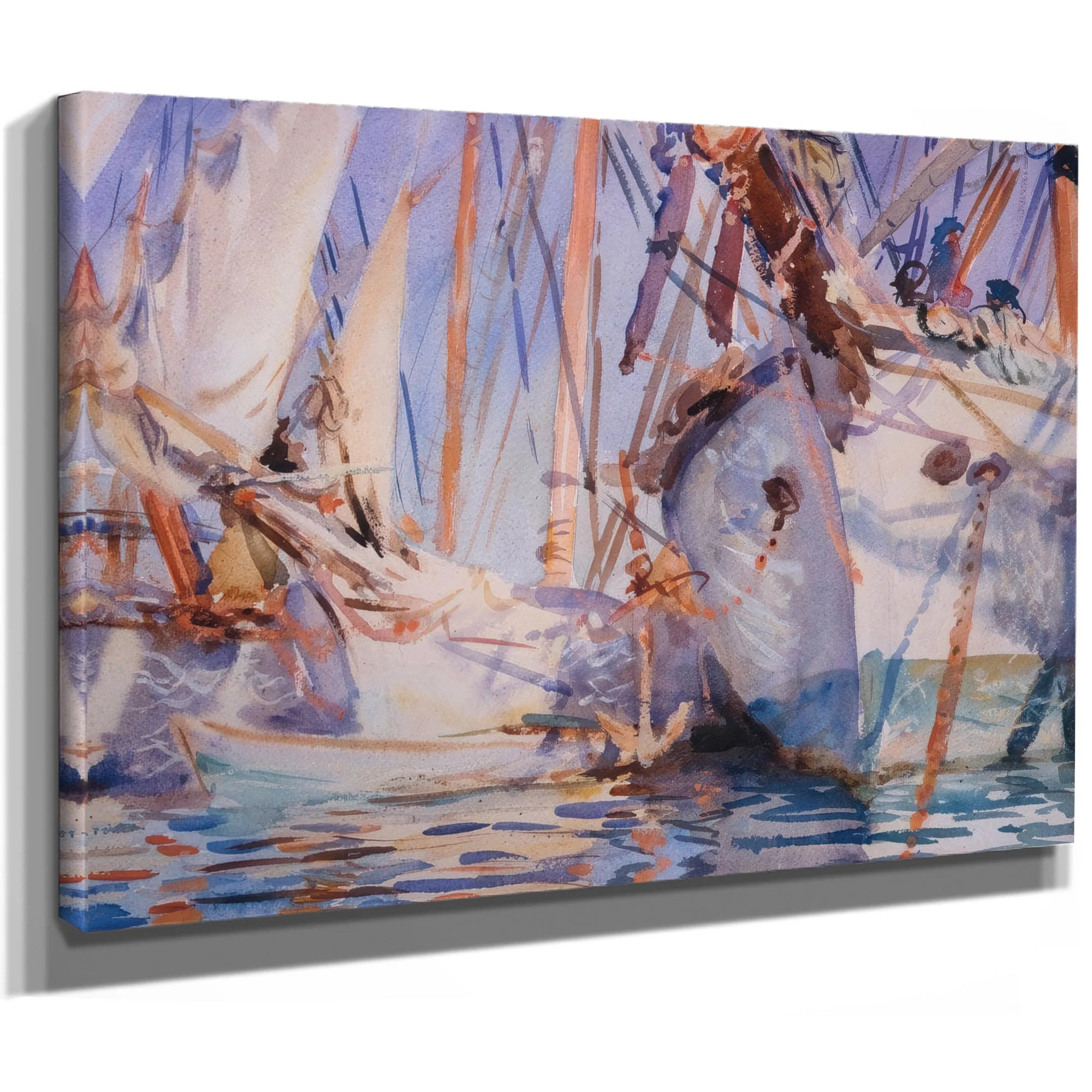 White Ships By John Singer Sargent Fine Art Print