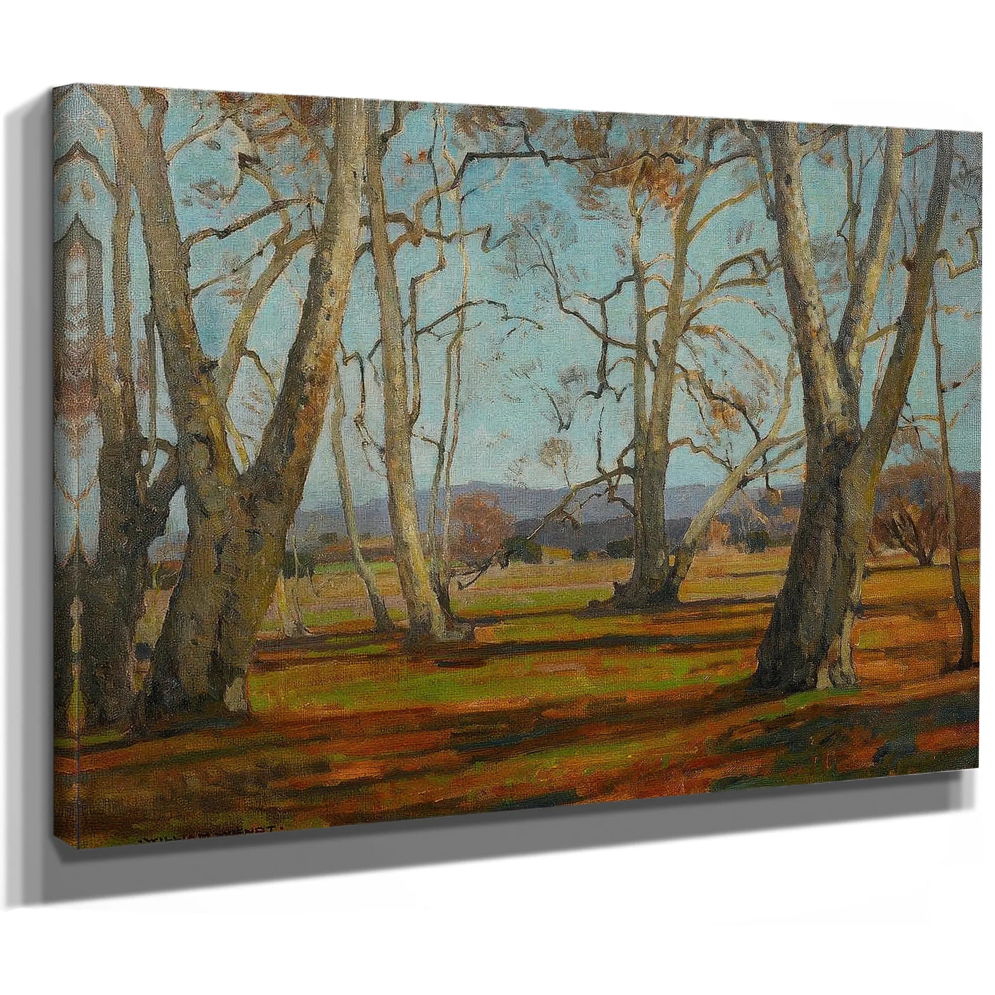 Sycamores By William Wendt Fine Art Print