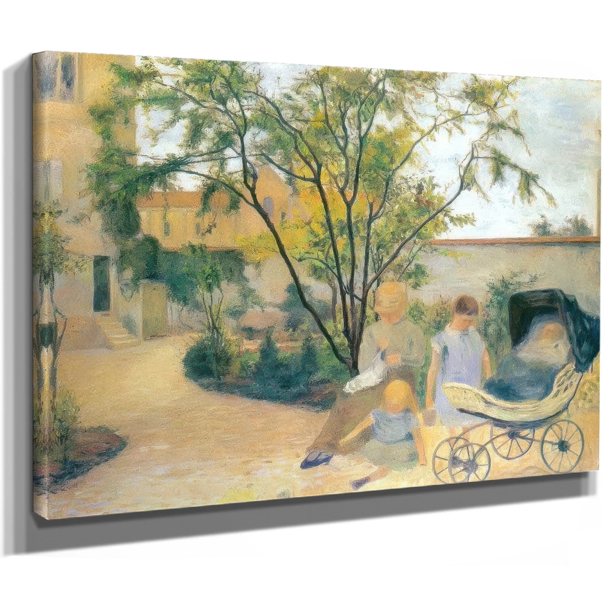 Garden At Vaugirard By Paul Gauguin Fine Art Print