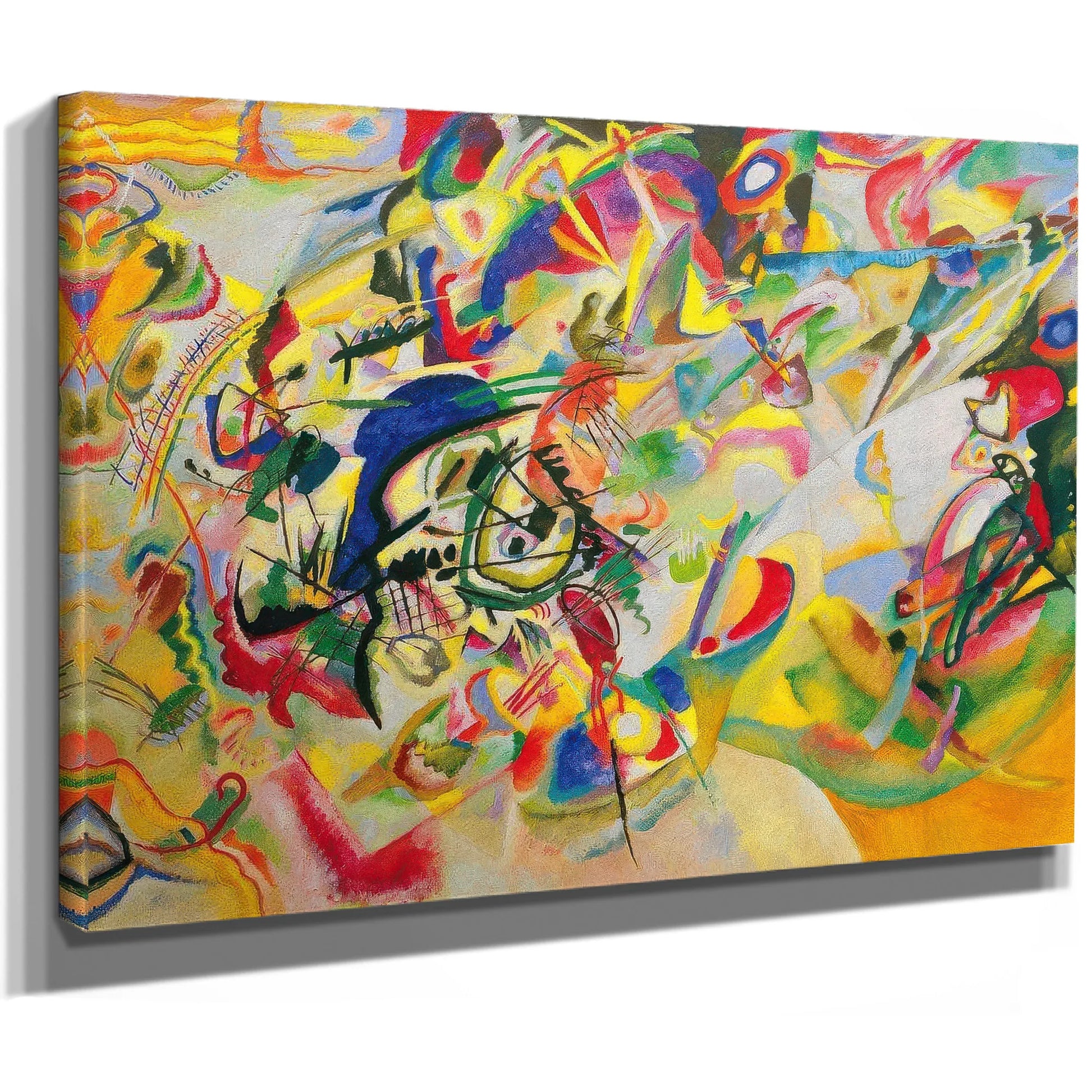 Composition 7 1913 By Wassily Kandinsky Fine Art Print
