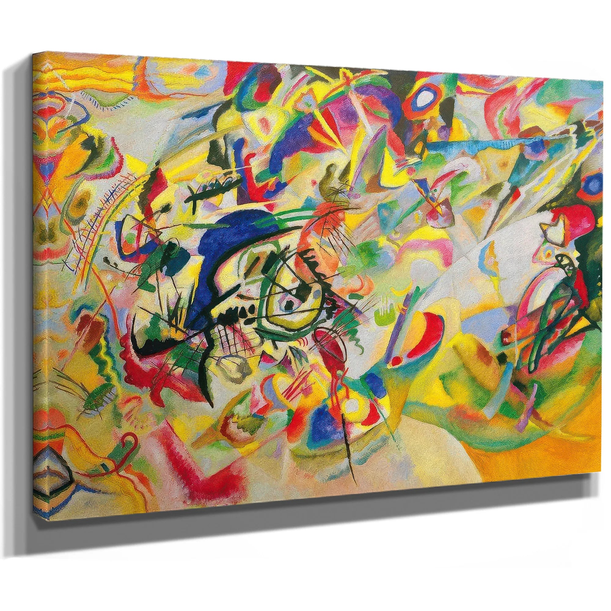 Composition 7 1913 By Wassily Kandinsky Fine Art Print