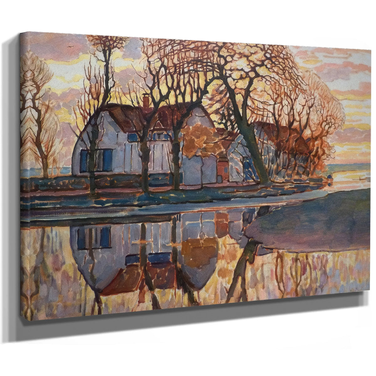 Farm Near Duivendrecht 1916 By Piet Mondrian Fine Art Print