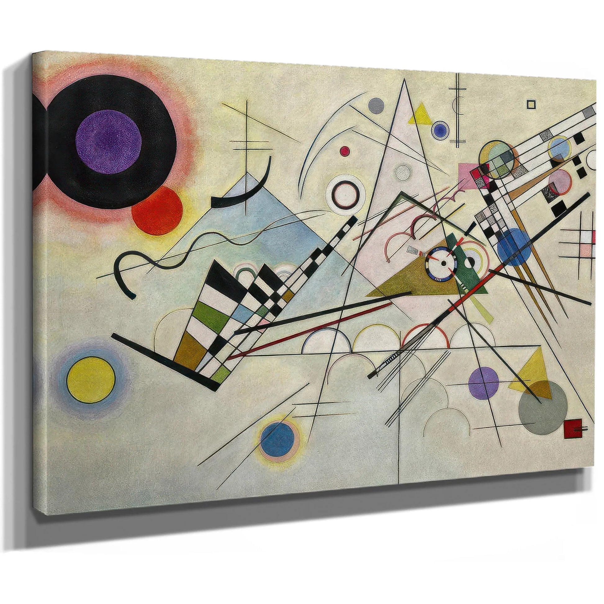 Composition 8 1923 By Wassily Kandinsky Fine Art Print