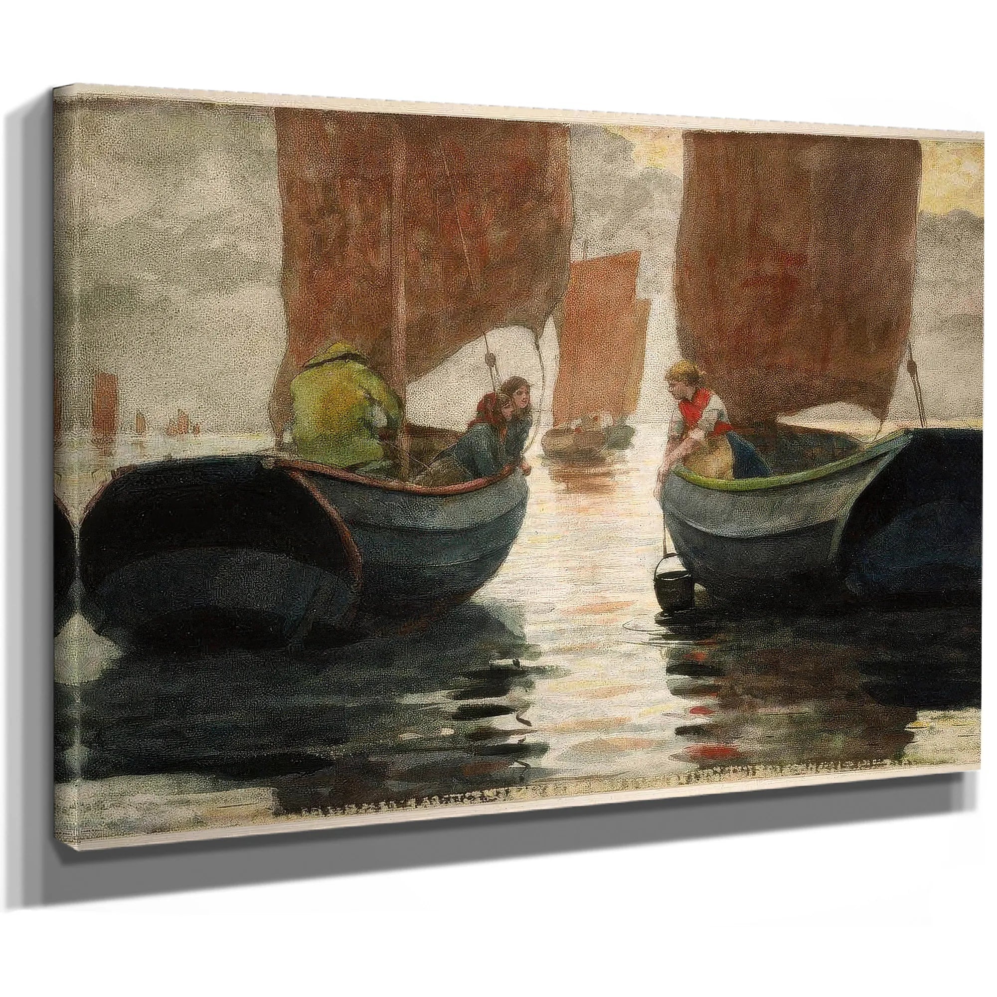 An Afterglow 1883 By Winslow Homer Fine Art Print