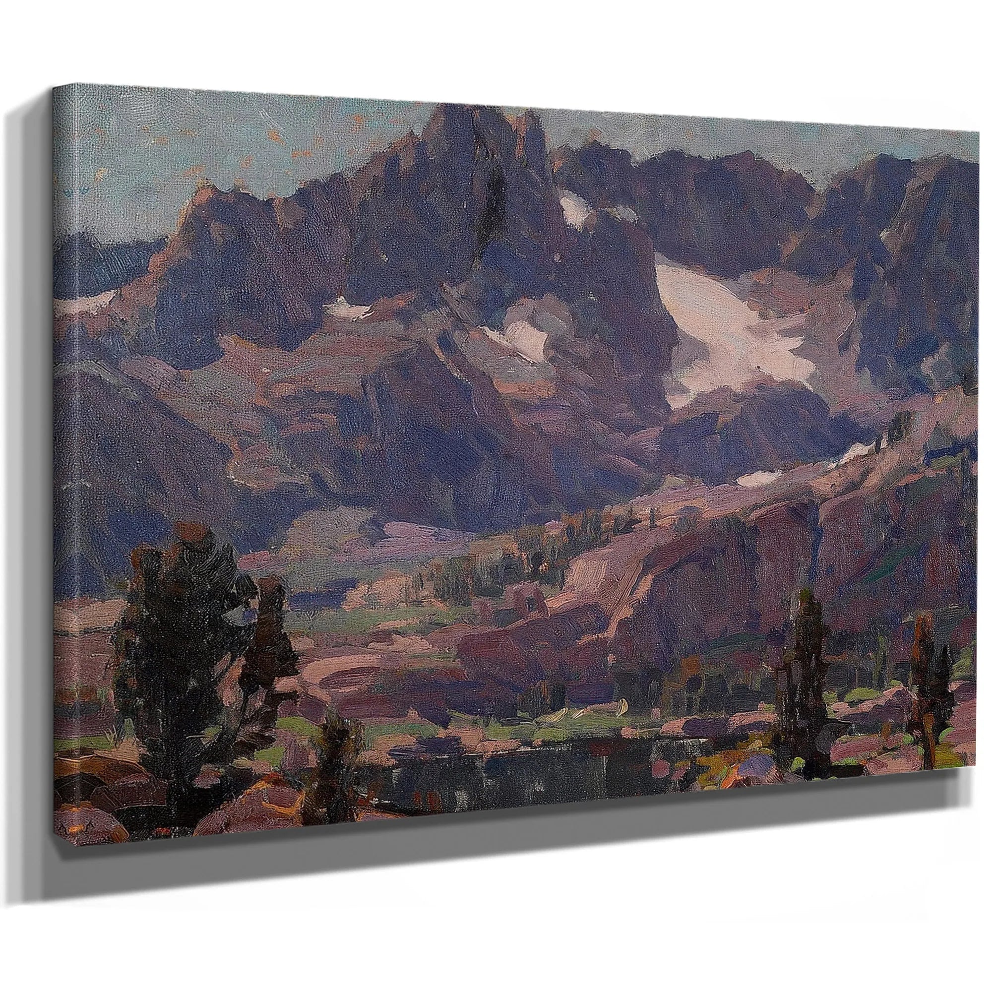 Mountains Of Granite, Sierras By Edgar Payne Fine Art Print