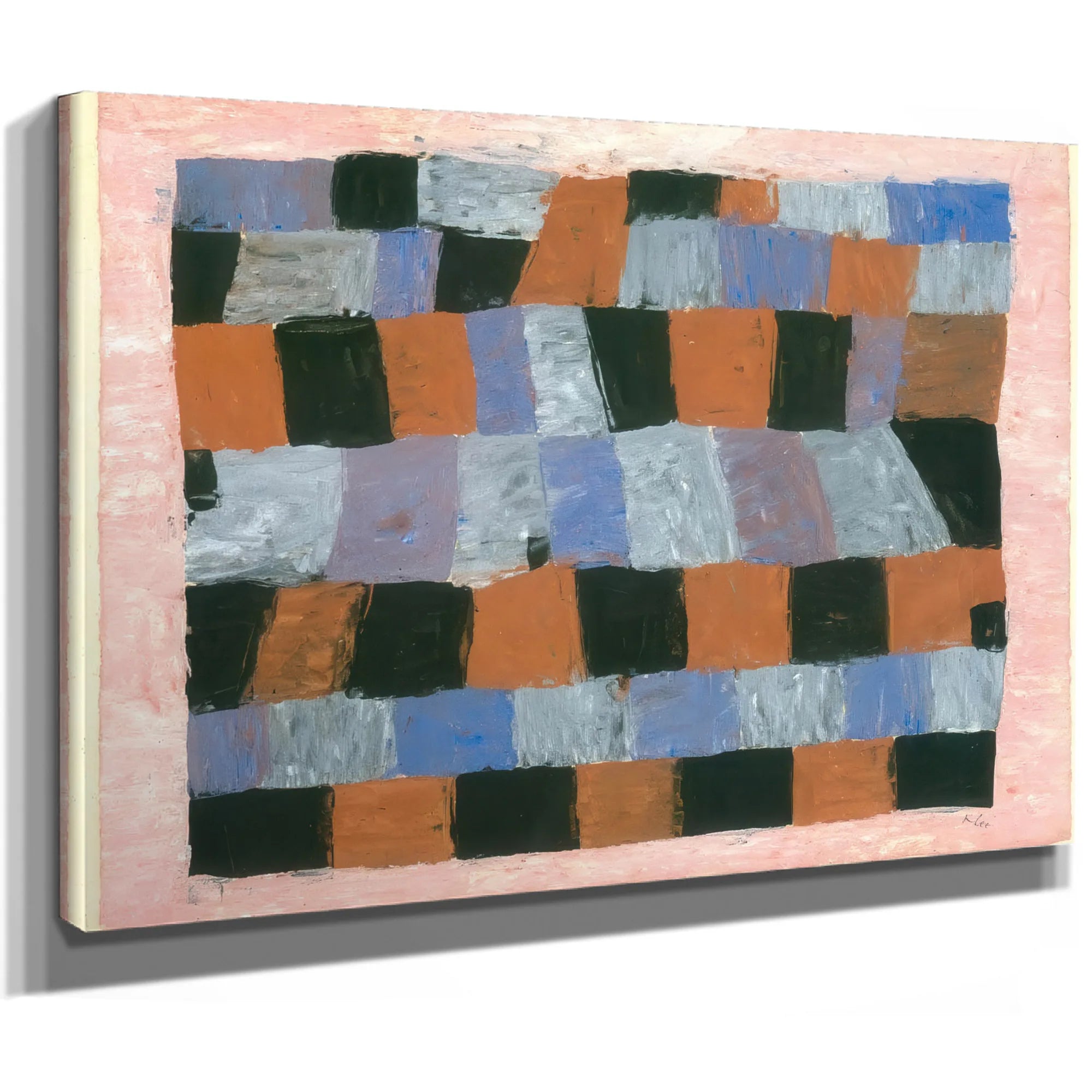 Rhyhmical Severer And Freer 1930 O 9( 59) By Paul Klee Fine Art Print