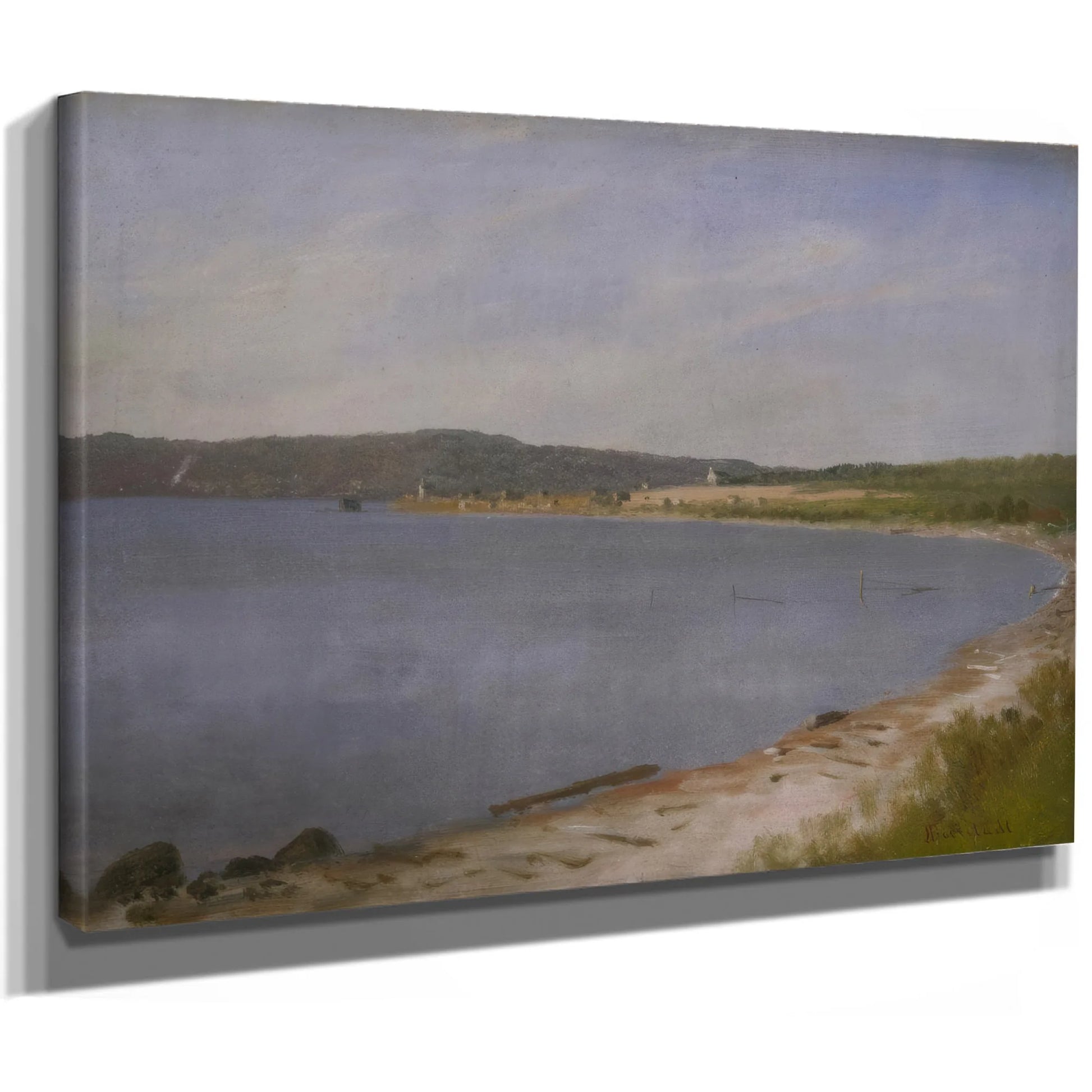 San Francisco Bay By Albert Bierstadt Fine Art Print