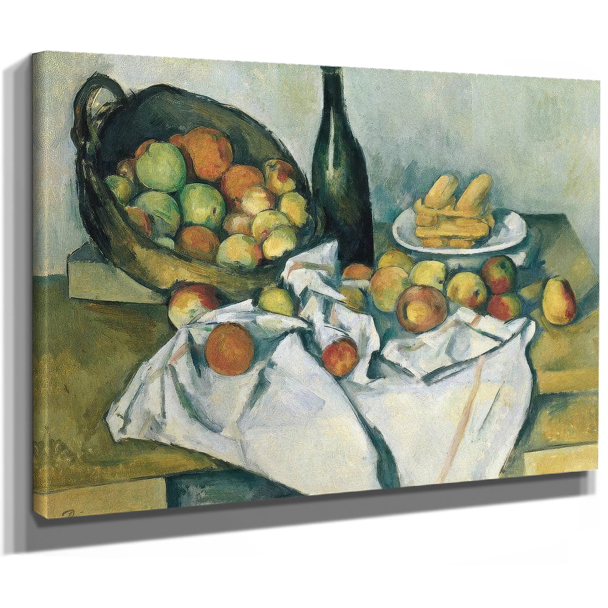 The Basket Of Apples 1894 1 By Paul Cezanne Fine Art Print
