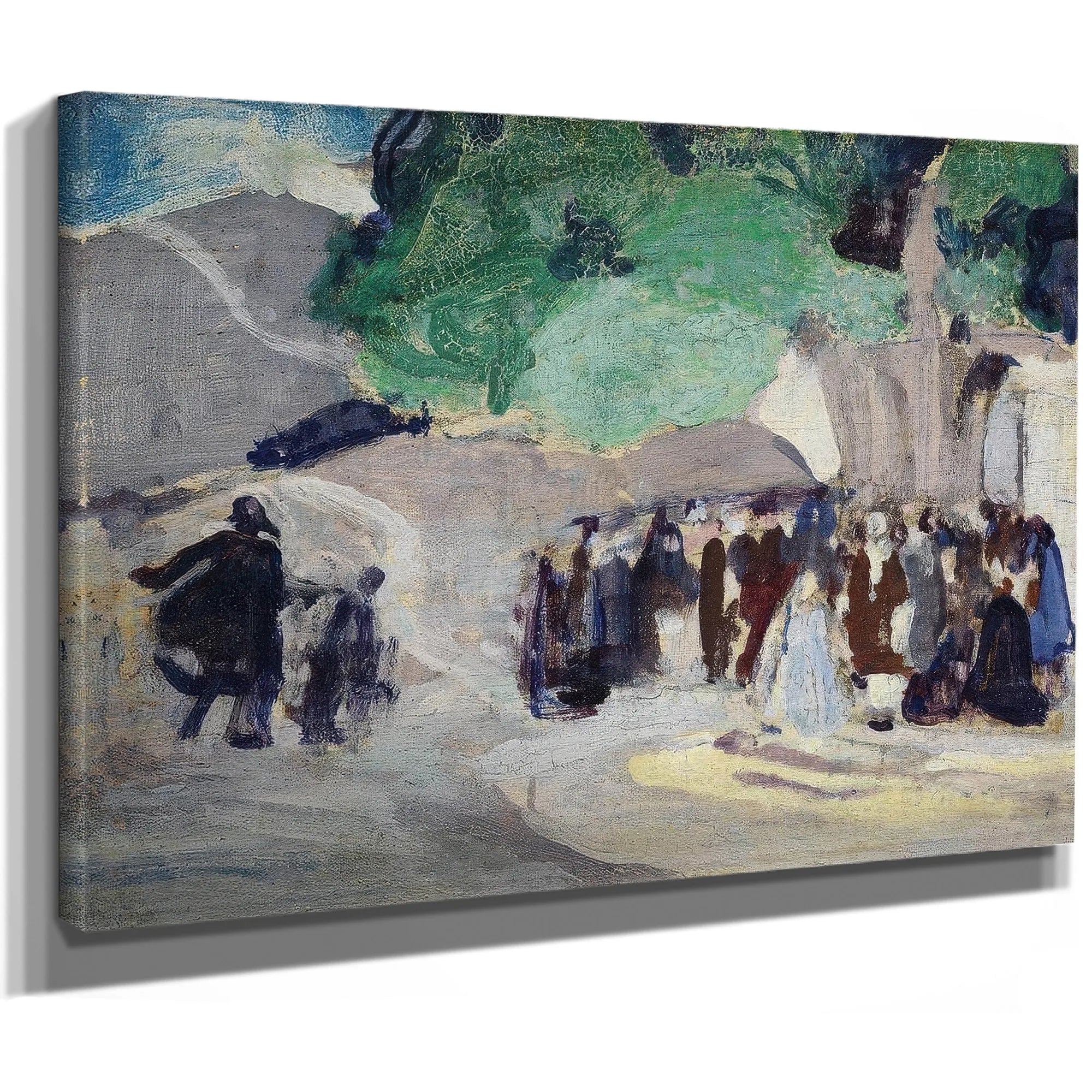 Study For Disciples Healing The Sick By Henry Ossawa Tanner Fine Art Print