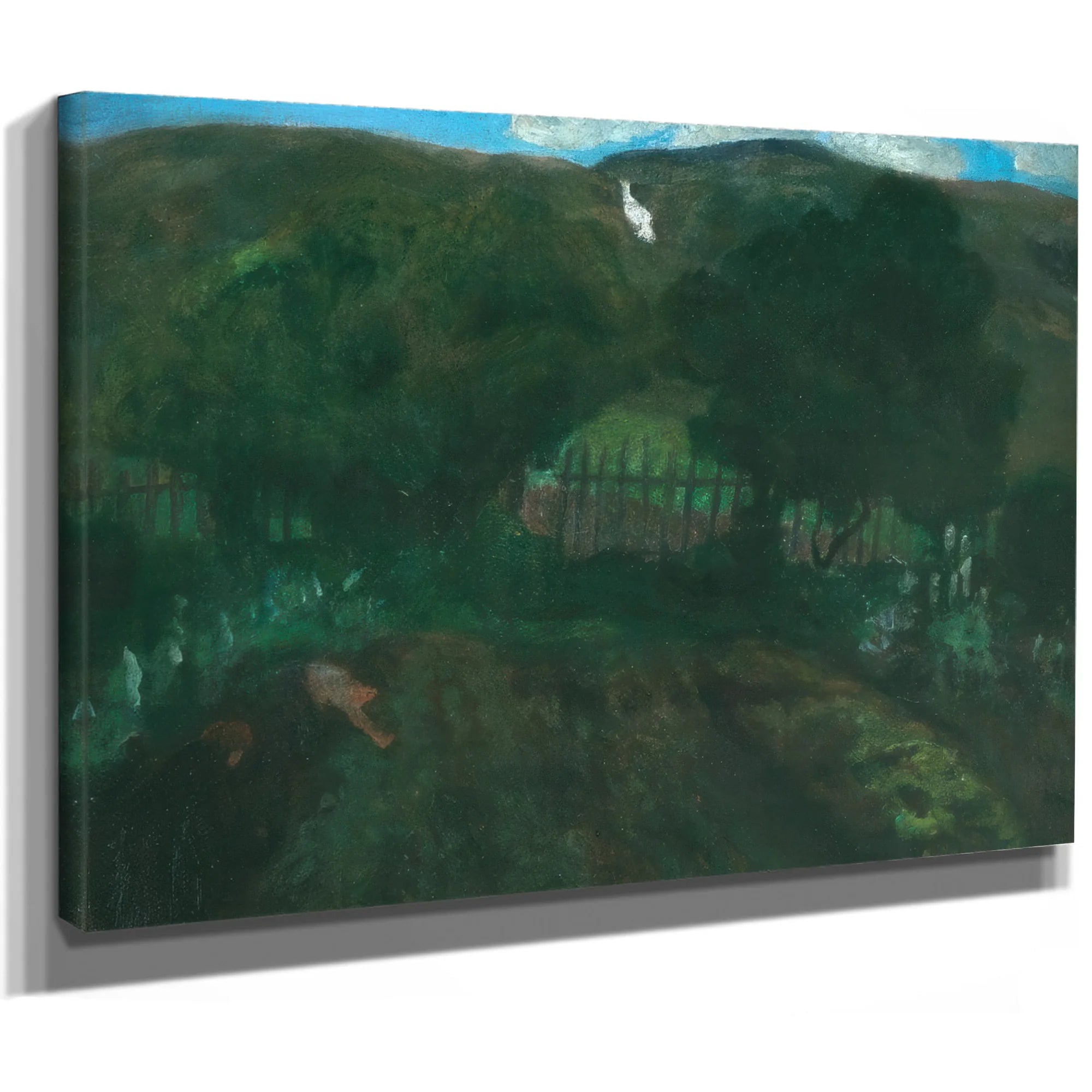 The Vicarage Garden By Nicolai Astrup Fine Art Print