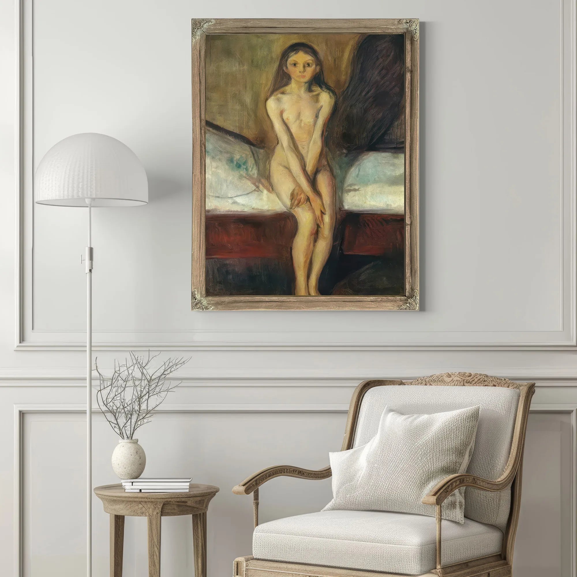 Puberty 1894 By Edvard Munch Fine Art Print