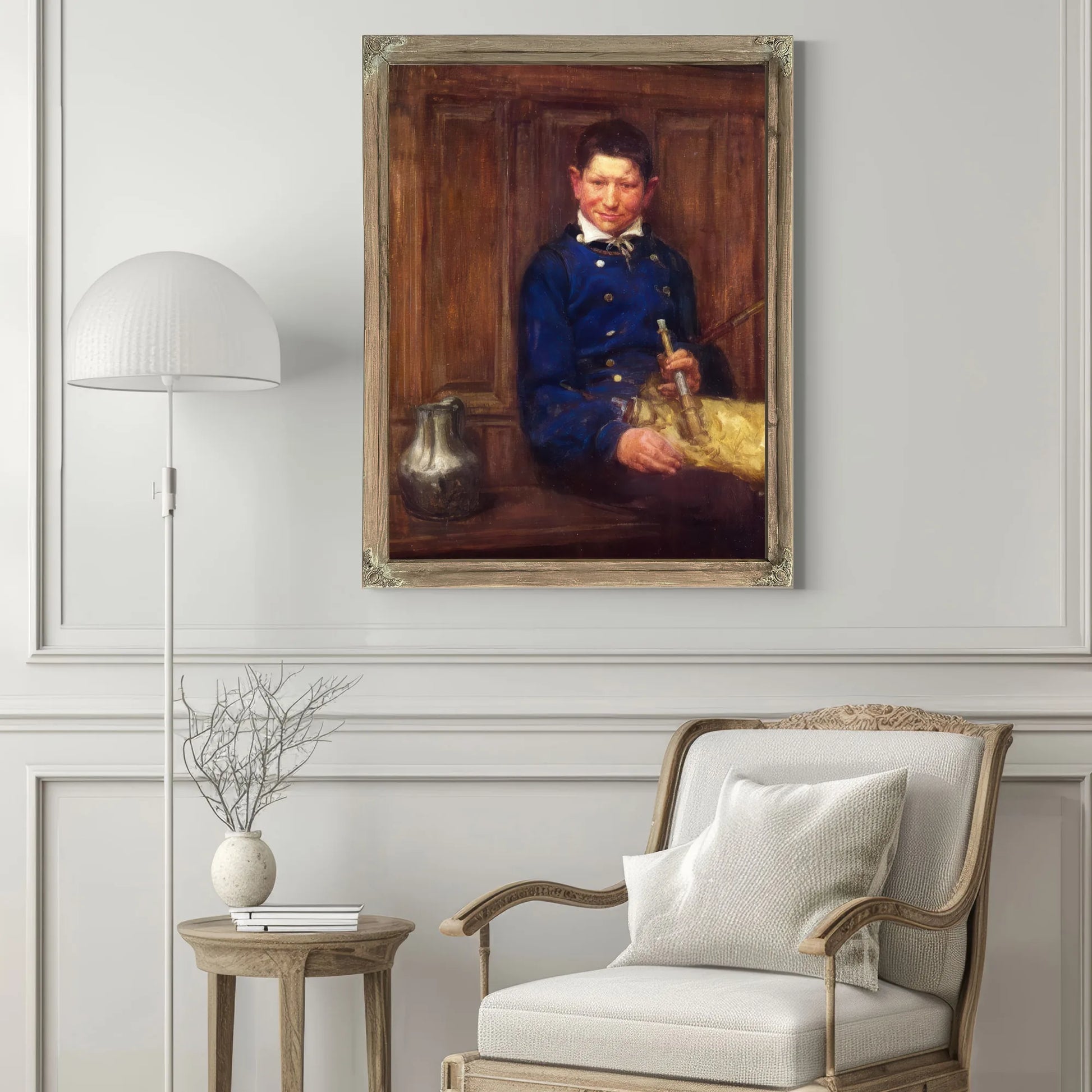 The Bagpipe Player By Henry Ossawa Tanner Fine Art Print