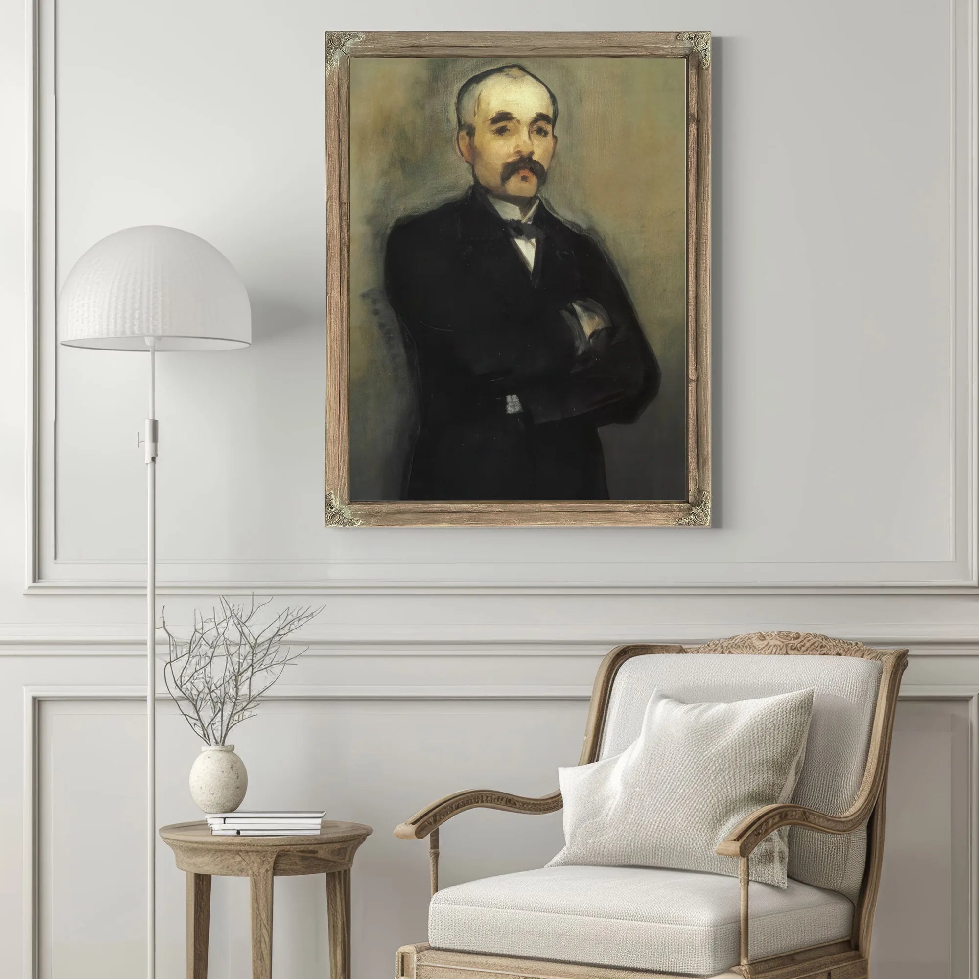 Portrait Of George Clemeceau 1880 By Edouard Manet Fine Art Print