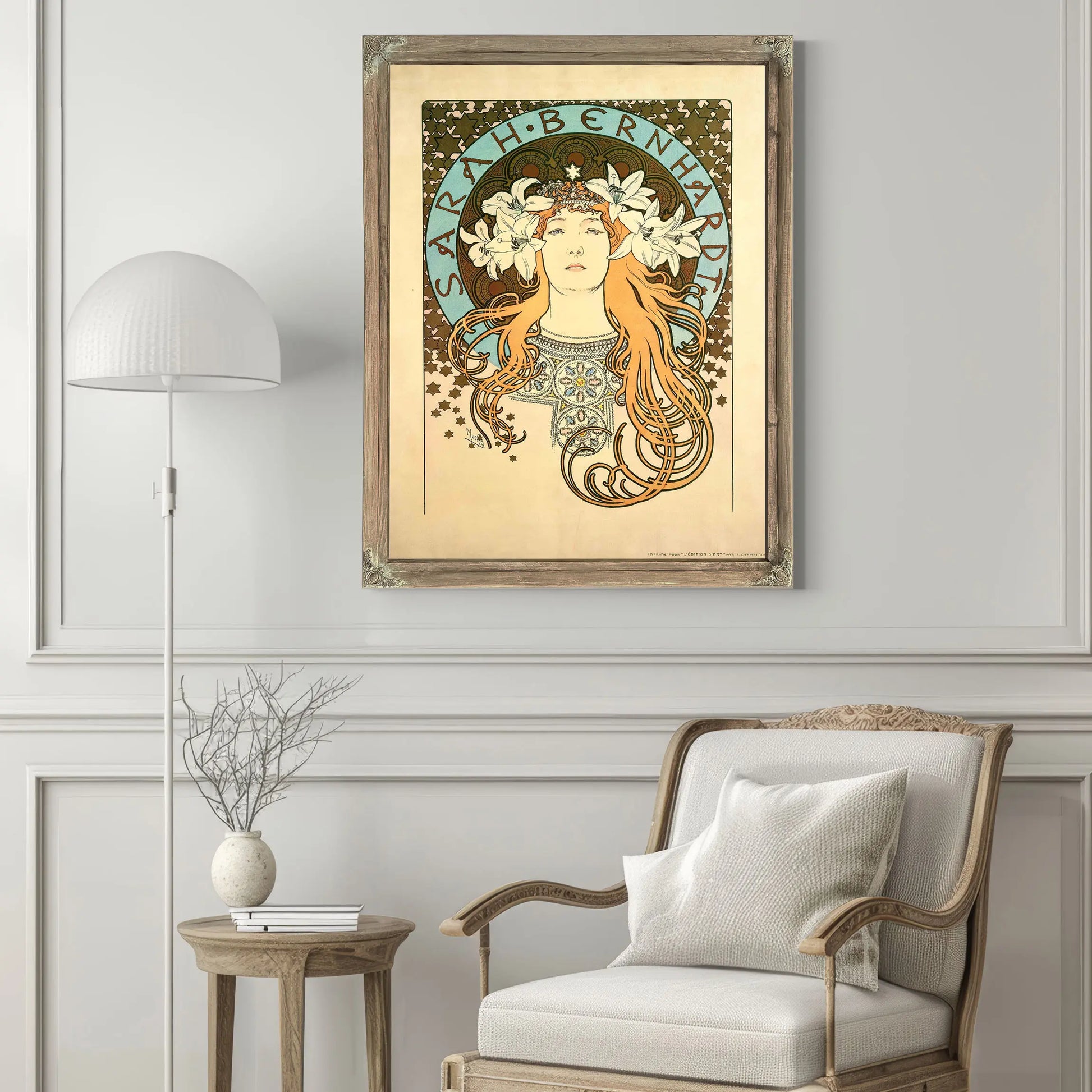 Sarah Bernhardt by Alphonse Mucha