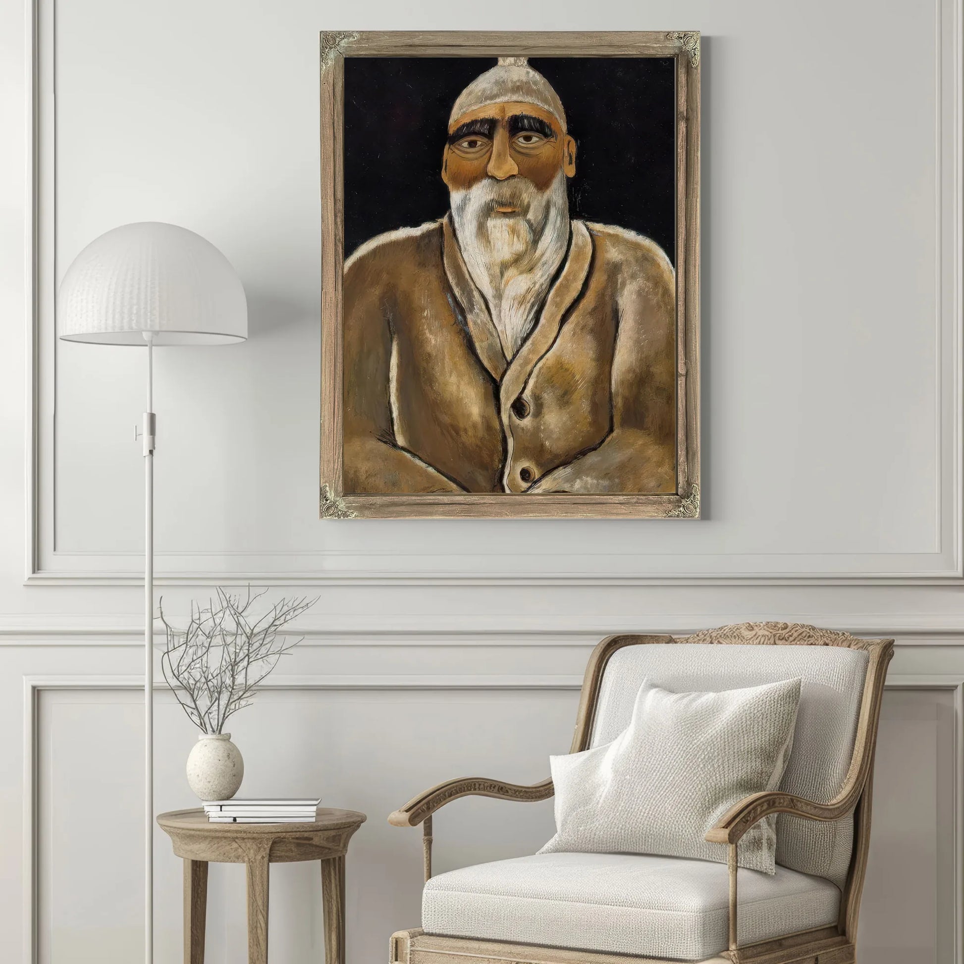 Portrait Of Alber Pinkham Ryder By Marsden Hartley Fine Art Print