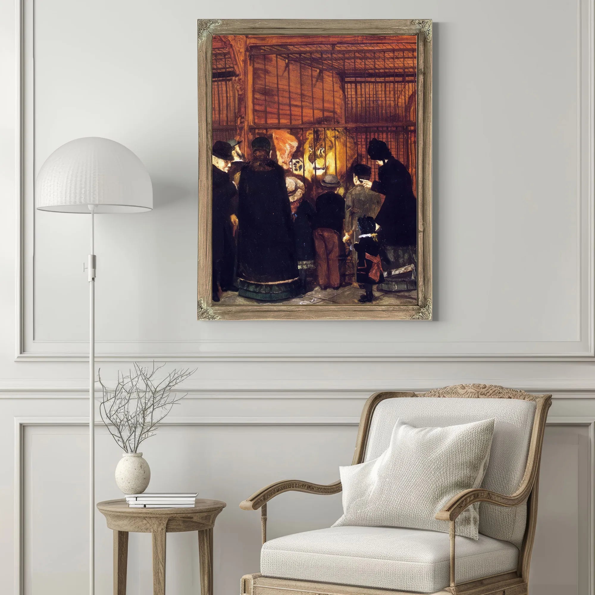 Pomp At The Zoo By Henry Ossawa Tanner Fine Art Print
