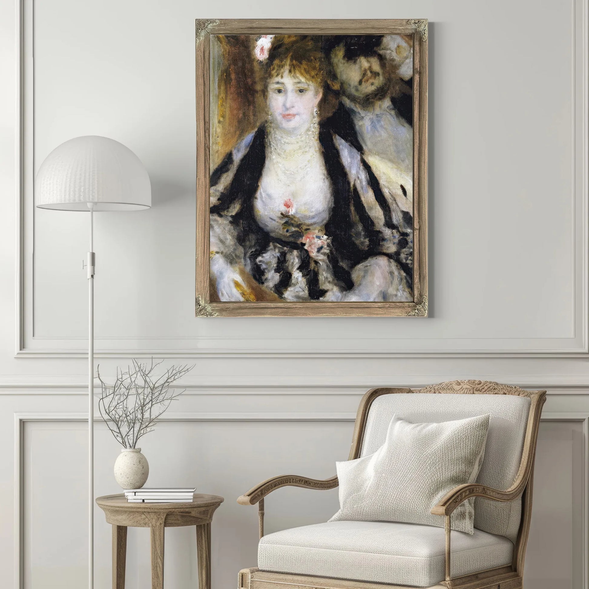 The Theatre Box (La Loge) By Pierre Auguste Renoir Fine Art Print