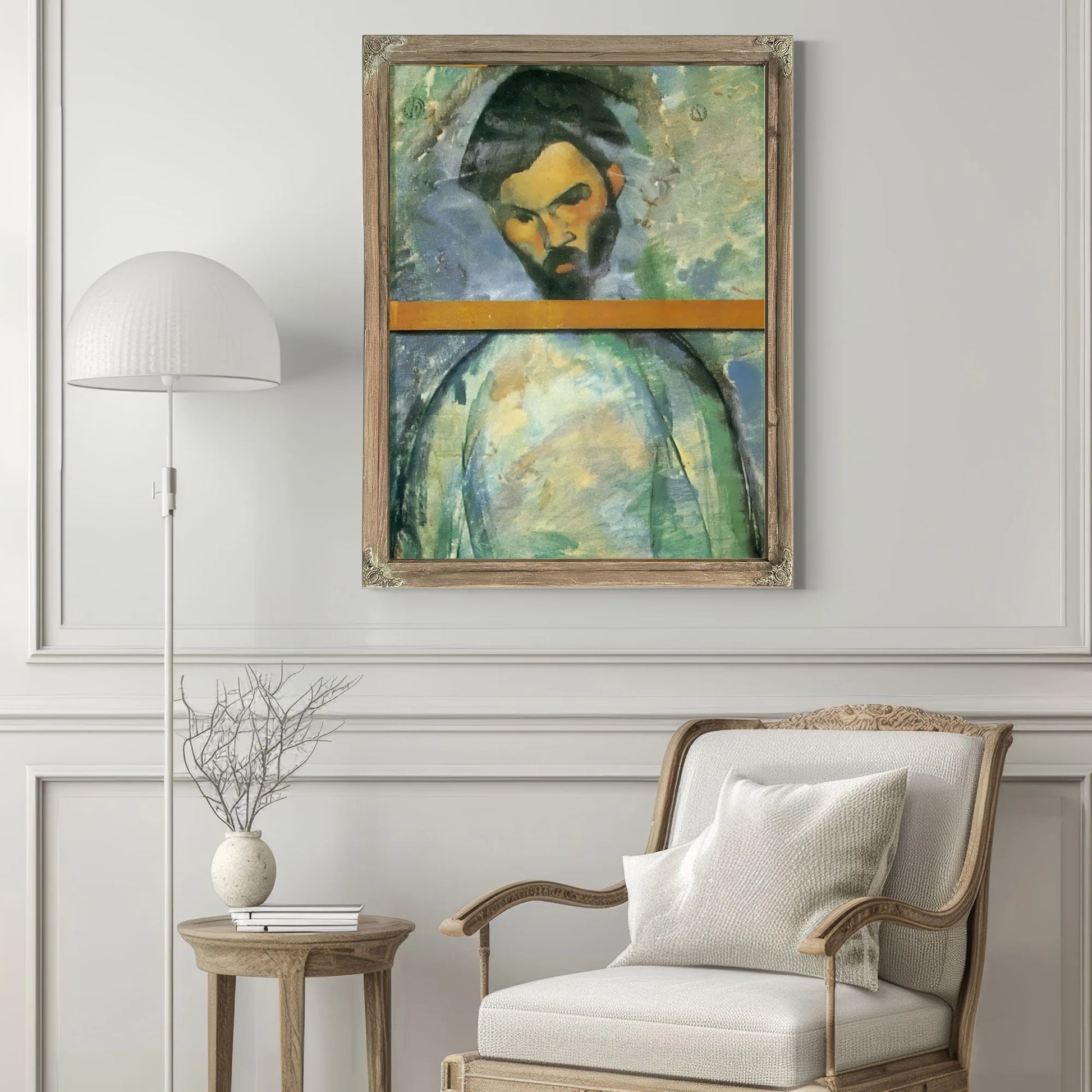 Portrait Of Brancusi 1909 By Amedeo Modigliani Fine Art Print