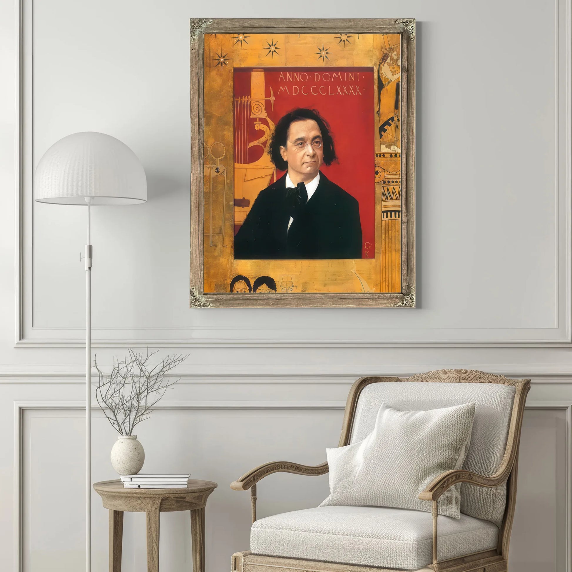 Portrait Of Joseph Pembaur By Gustav Klimt Fine Art Print